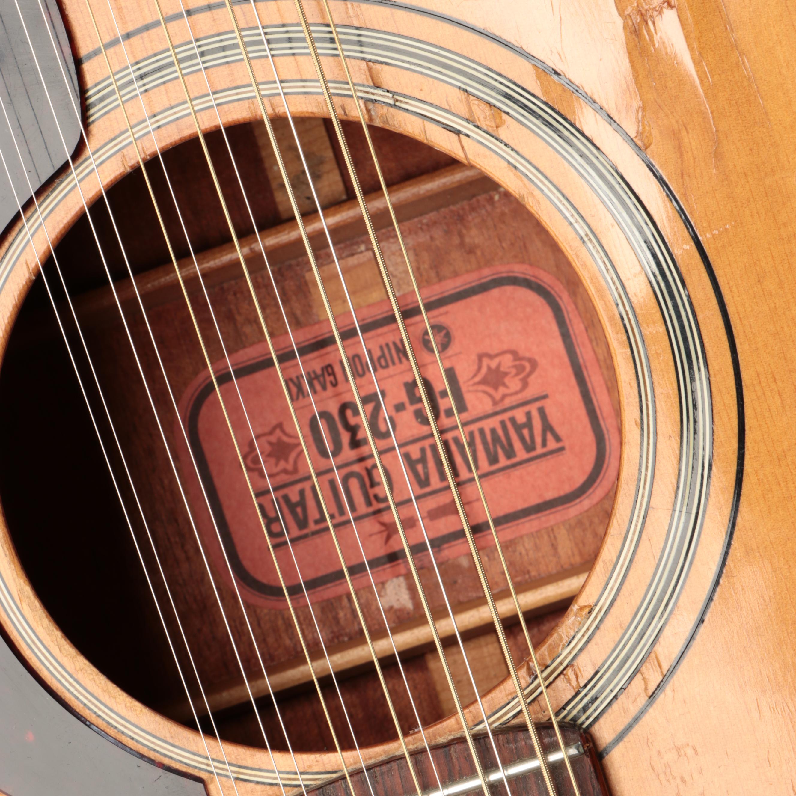 Yamaha FG-230 Twelve-String Acoustic Guitar