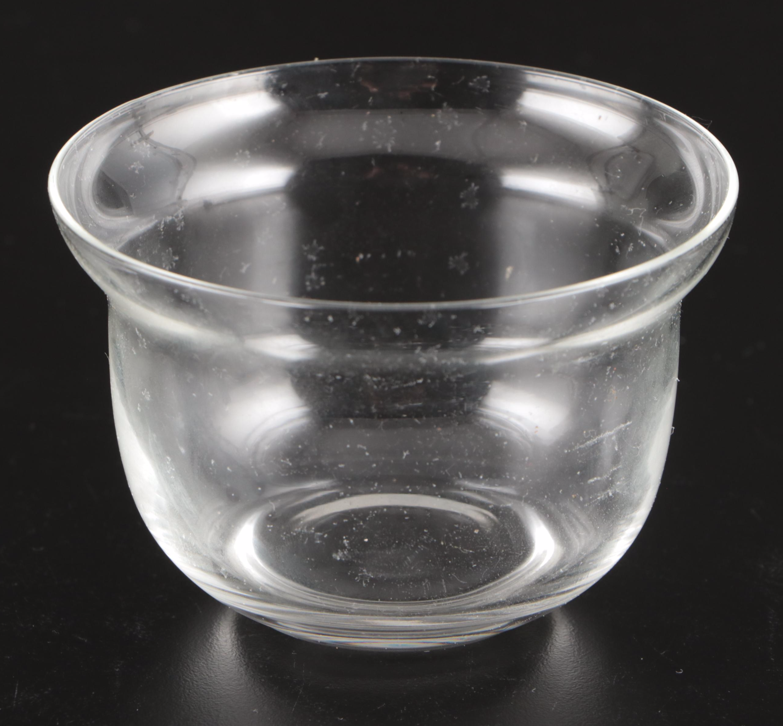 Dorothy Thorpe Glass Pitcher and Caviar Bowls