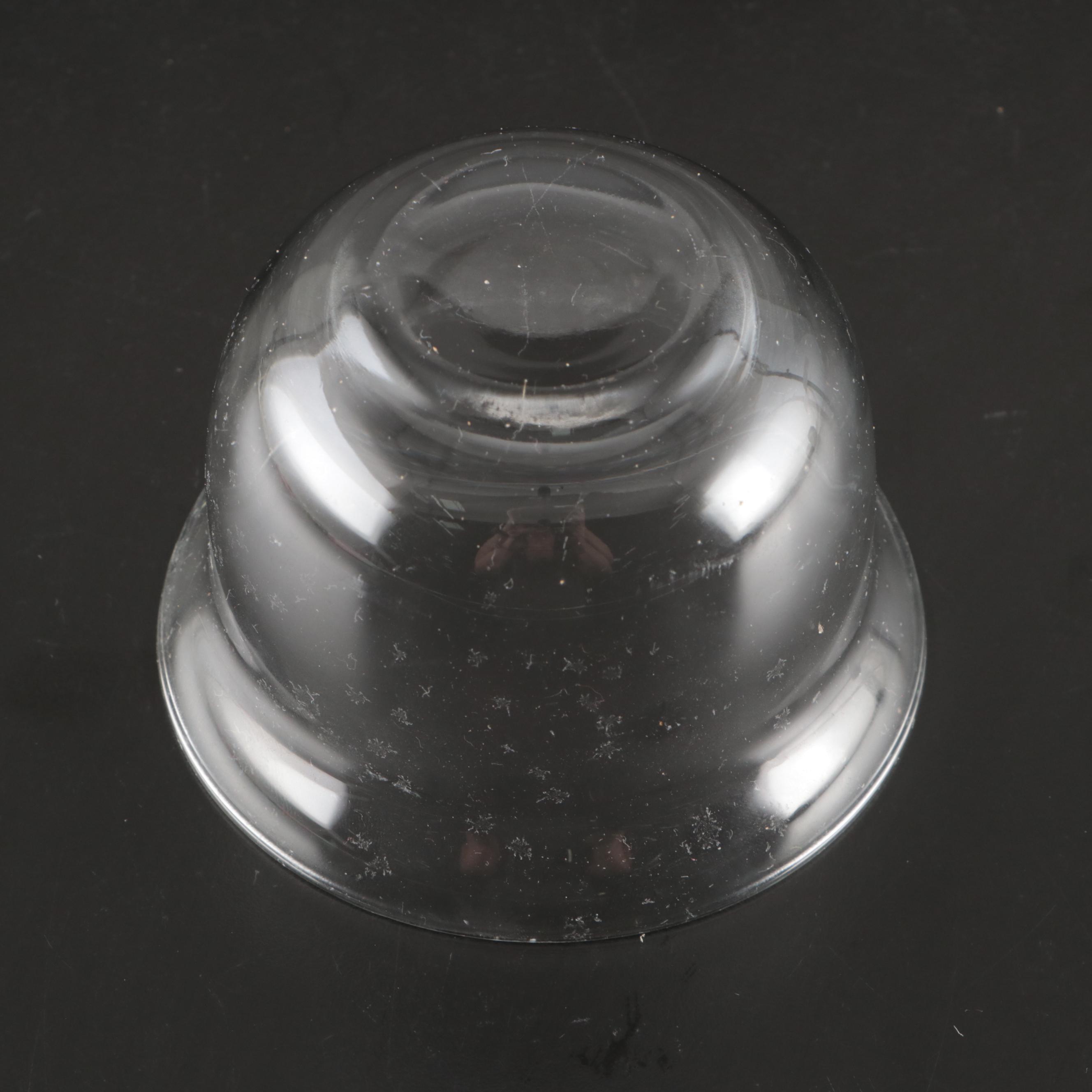 Dorothy Thorpe Glass Pitcher and Caviar Bowls