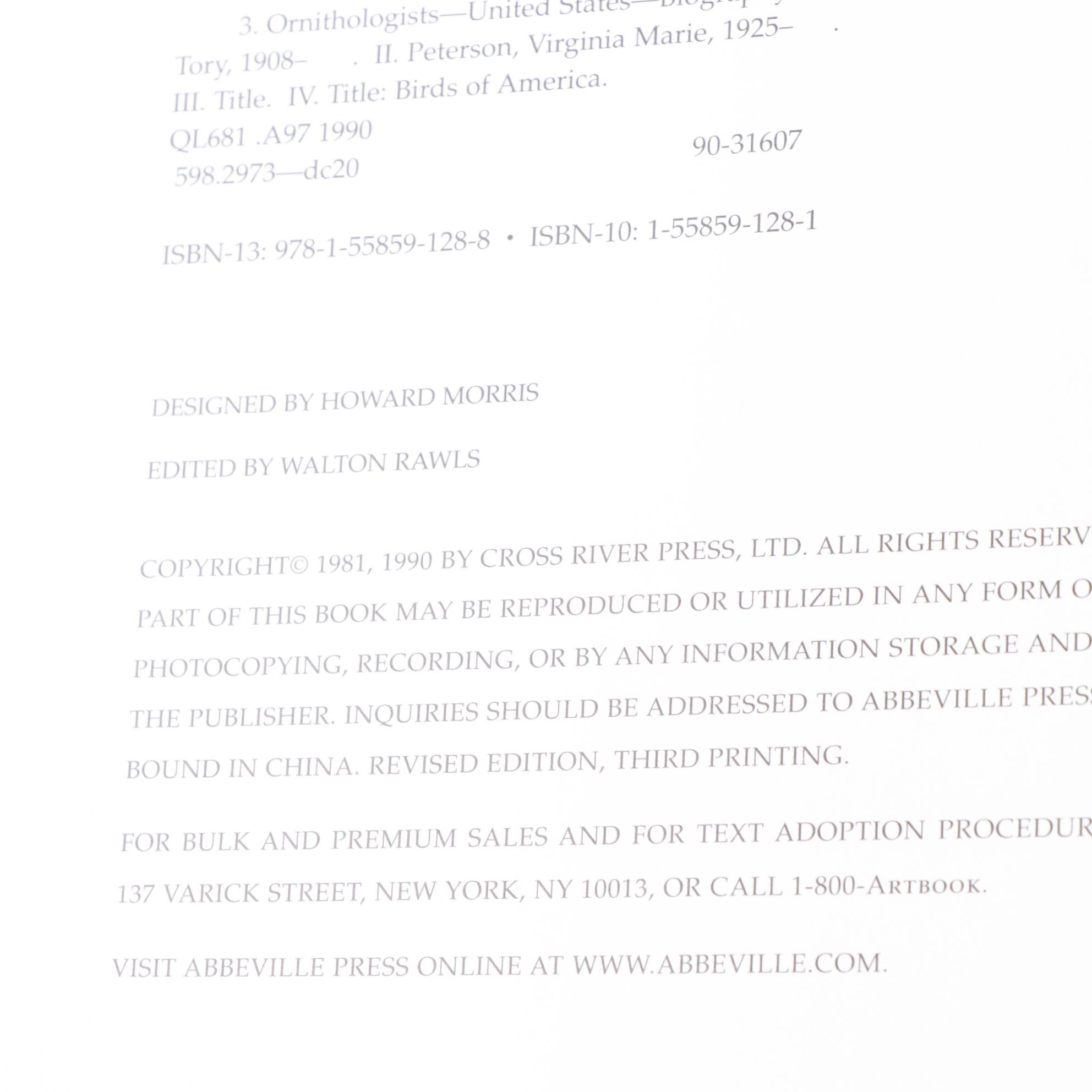 The National Audubon Society Baby Elephant Folio of "Audubon's Birds of America"