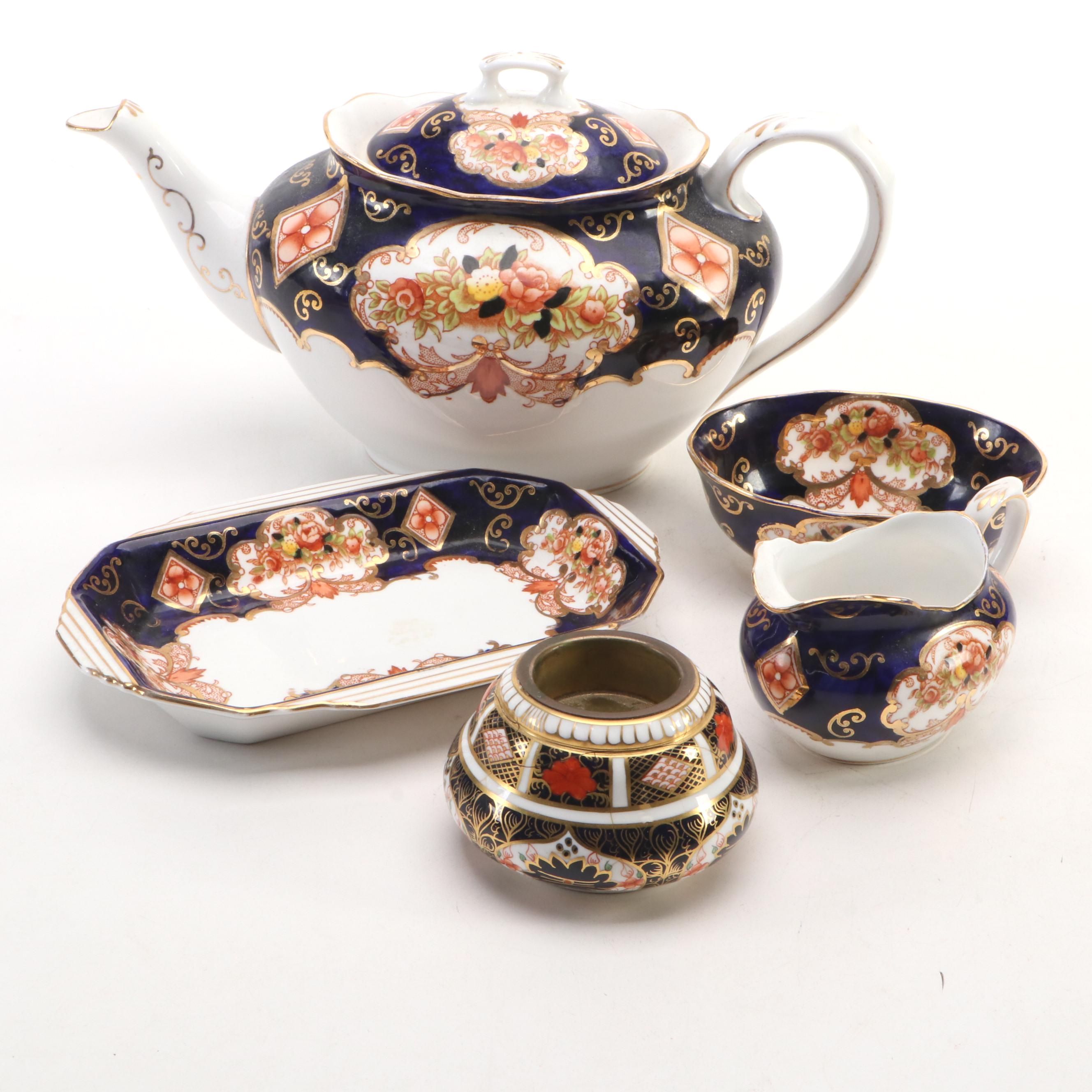 Royal Albert Bone China Teapot and More Table Accessories