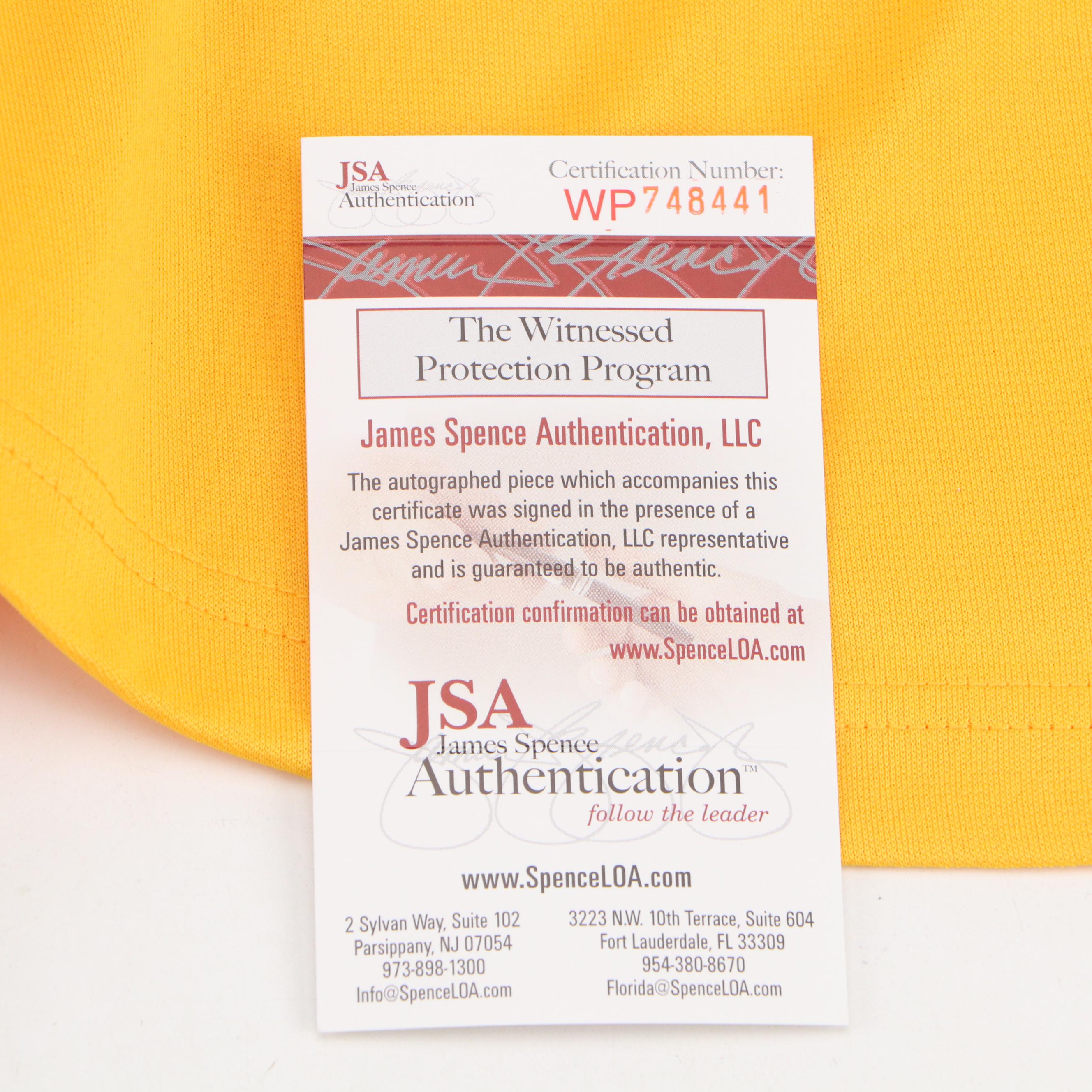 Gaylord Perry and Phil Niekro Signed Baseball Jerseys