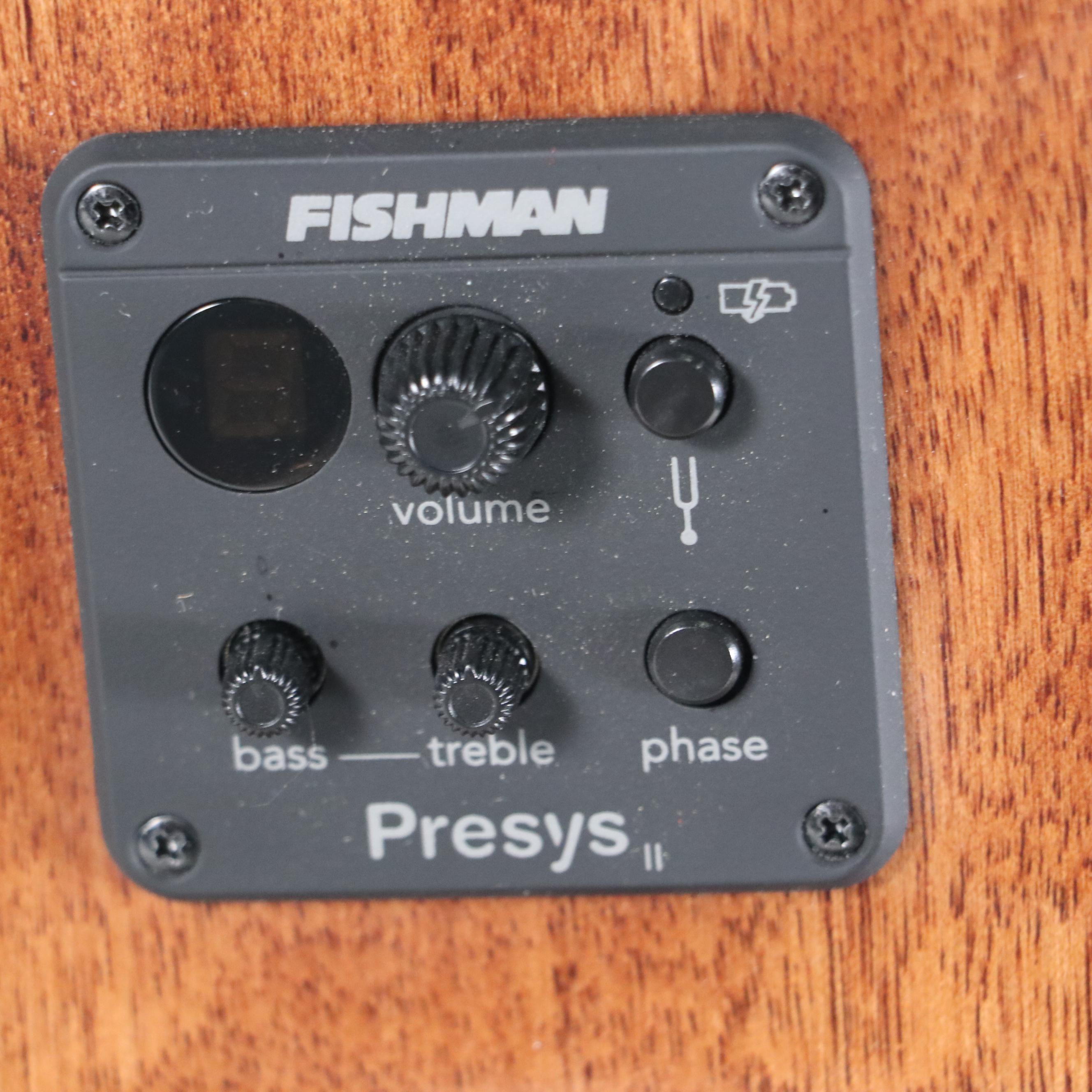 Washburn Woodline Series Single Cutaway Spruce Top Electric Acoustic Guitar