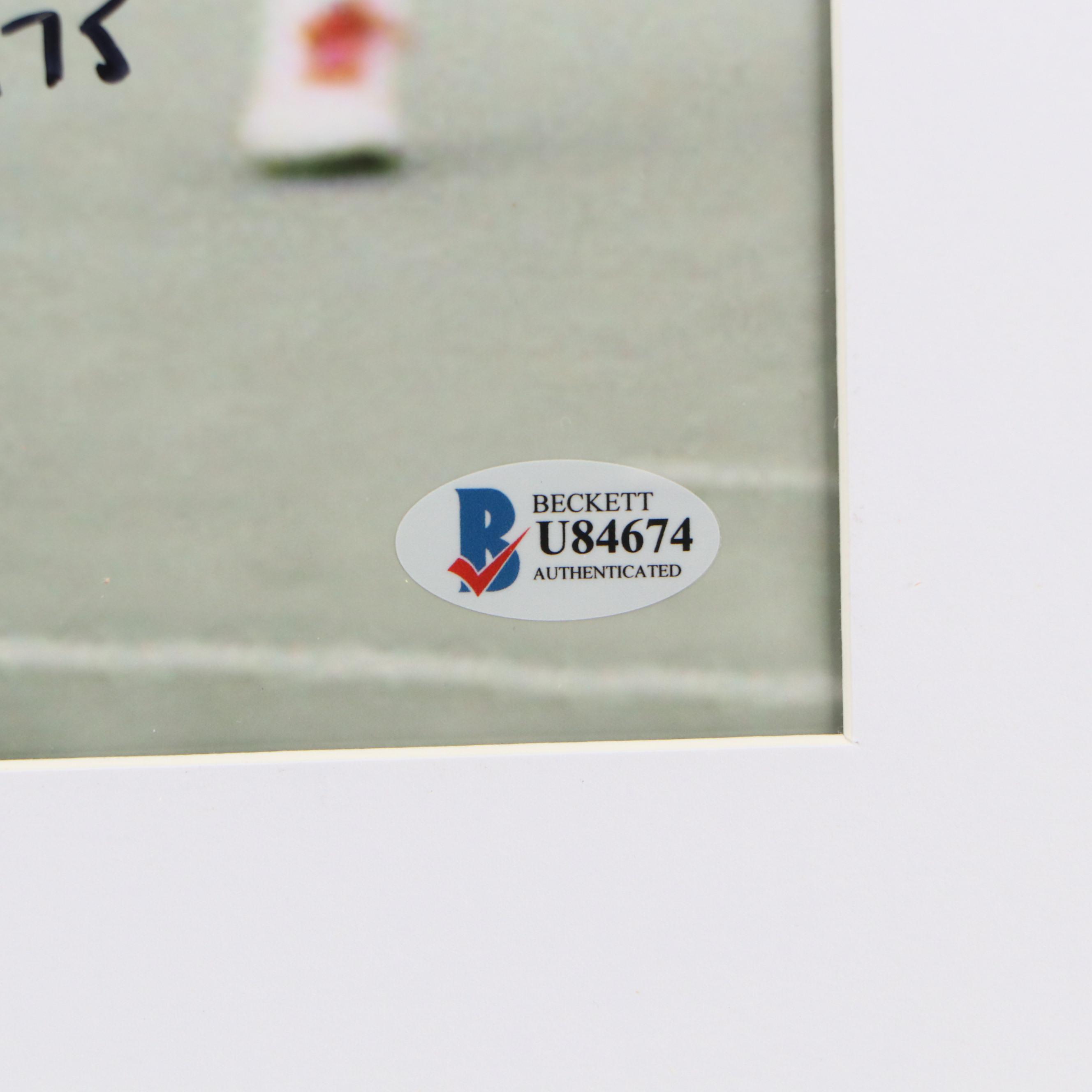 Archie Griffin Signed Ohio State Football Print in Matted Frame, Beckett