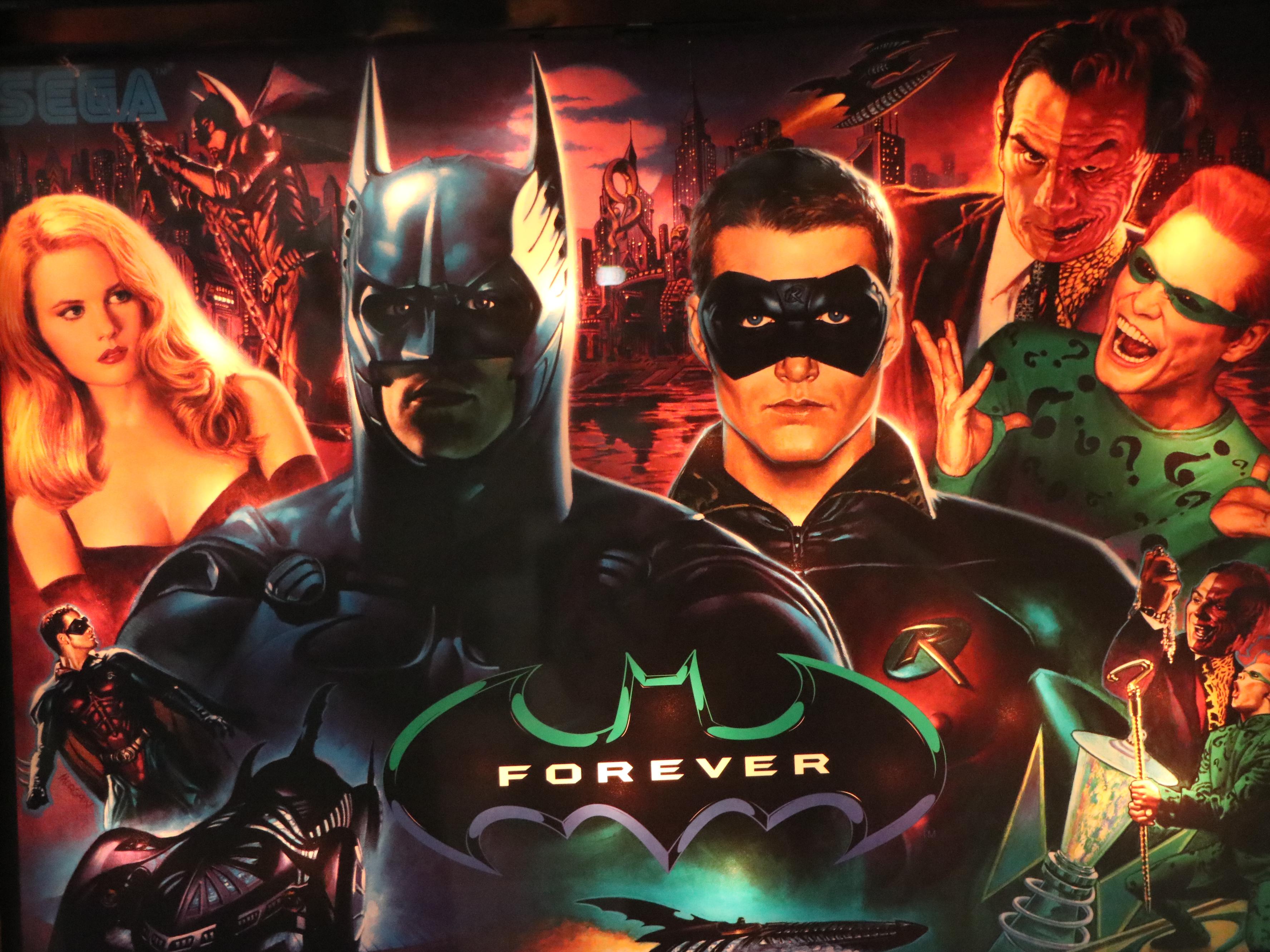 Sega "Batman Forever" Pinball Machine