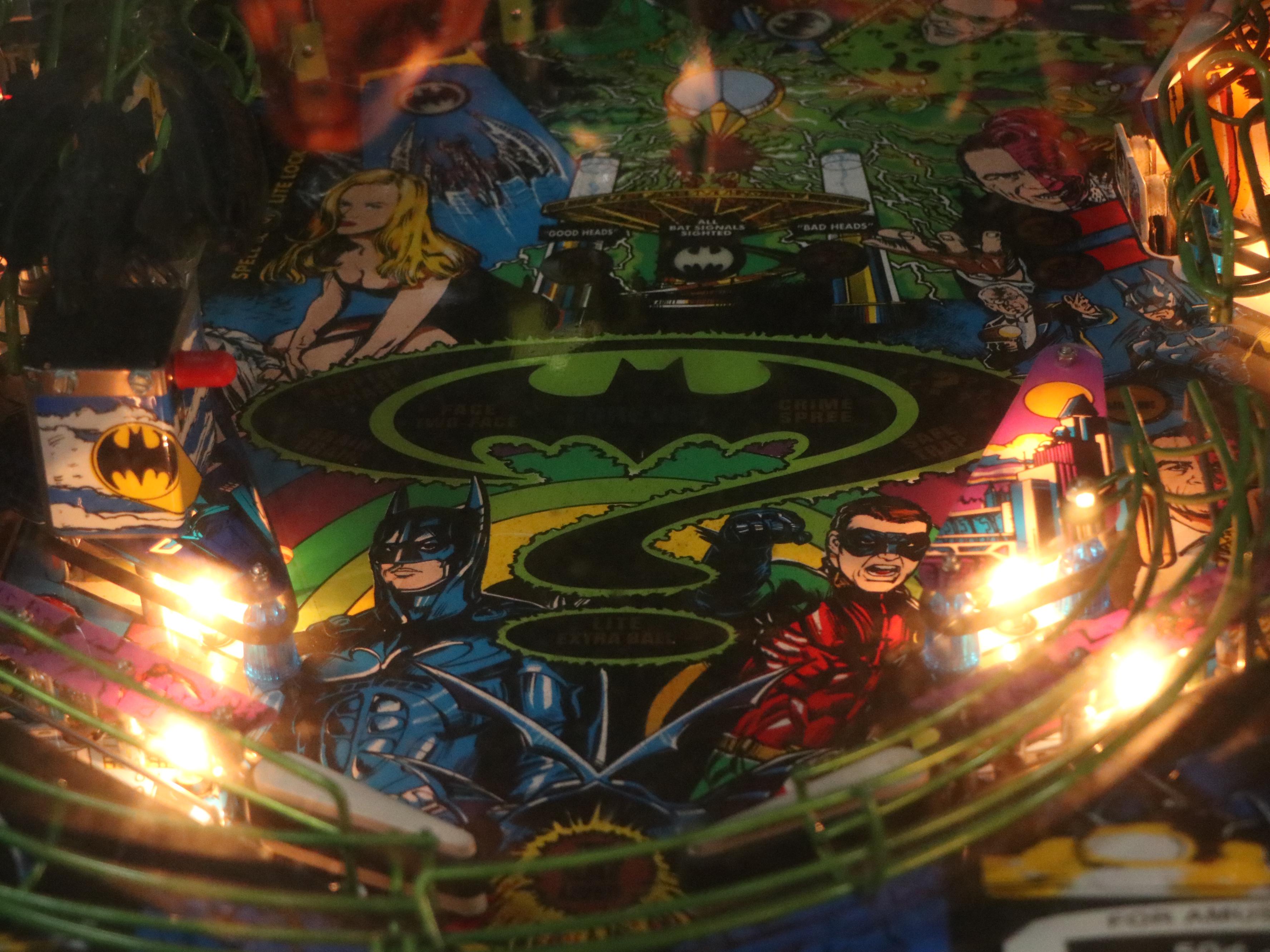 Sega "Batman Forever" Pinball Machine