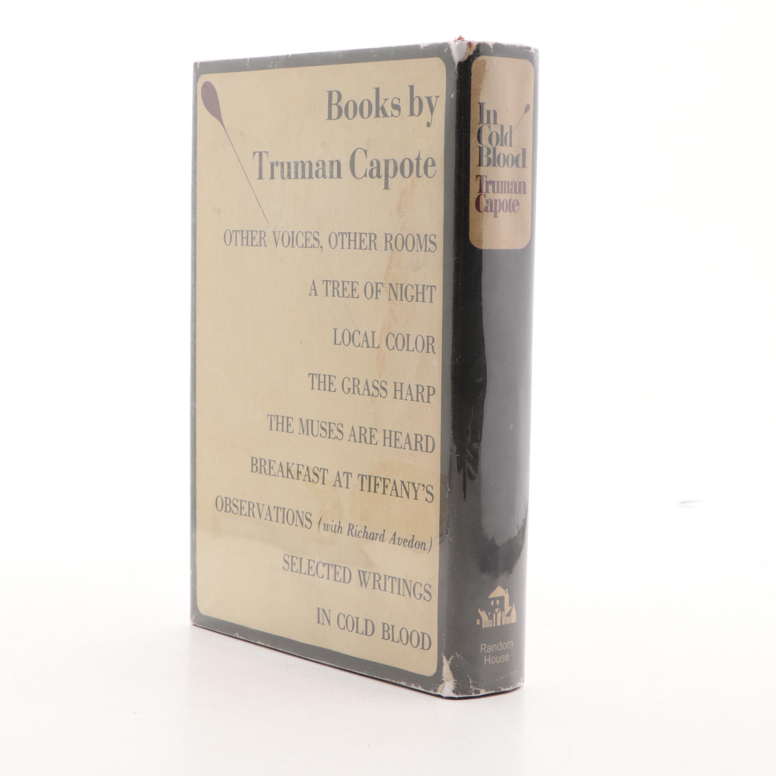 First Edition, First Printing "In Cold Blood" by Truman Capote, 1966