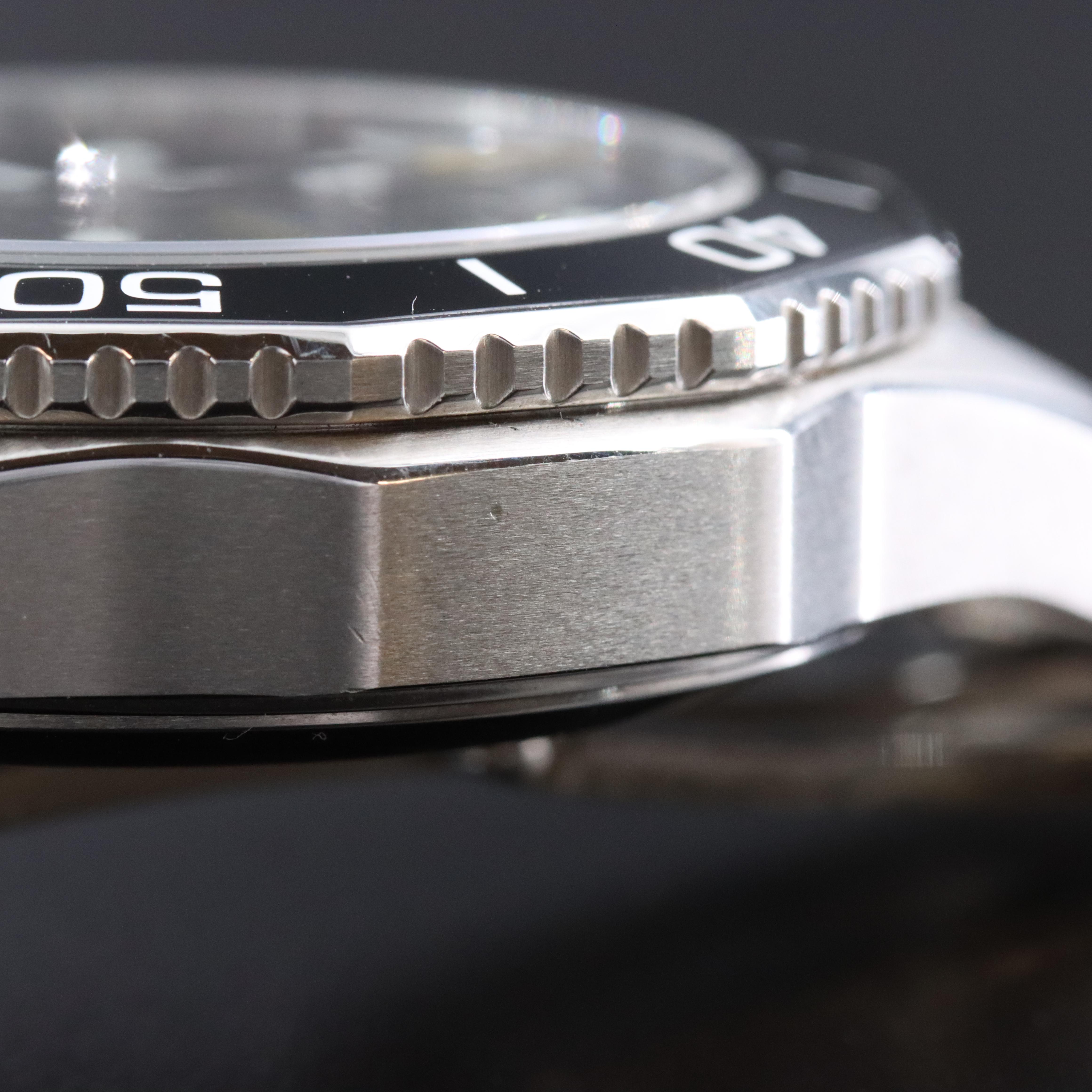 TAG Heuer Aquaracer Black 43mm Steel Automatic Watch WBF201A