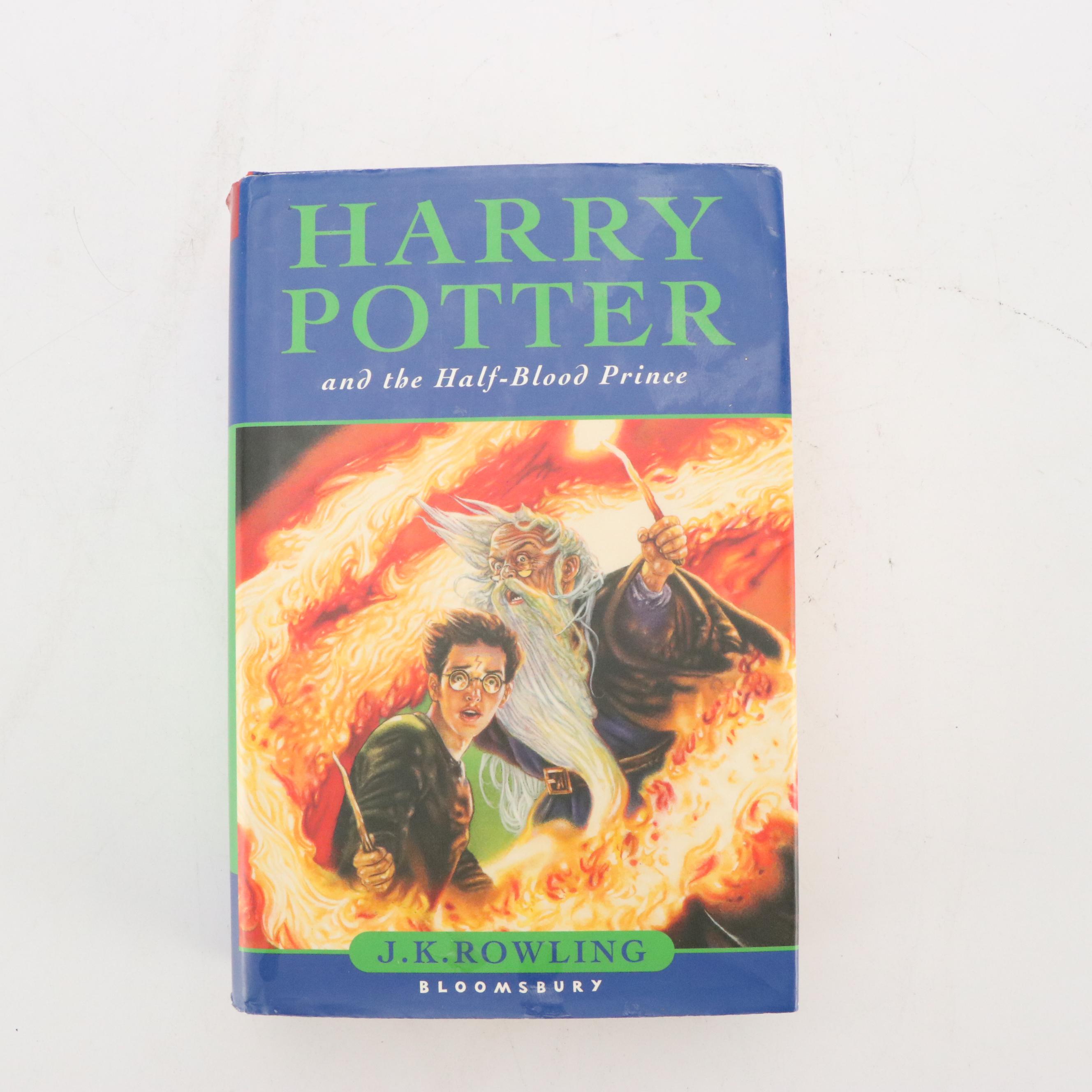 First UK Edition "Harry Potter and the Half-Blood Prince" by J. K. Rowling