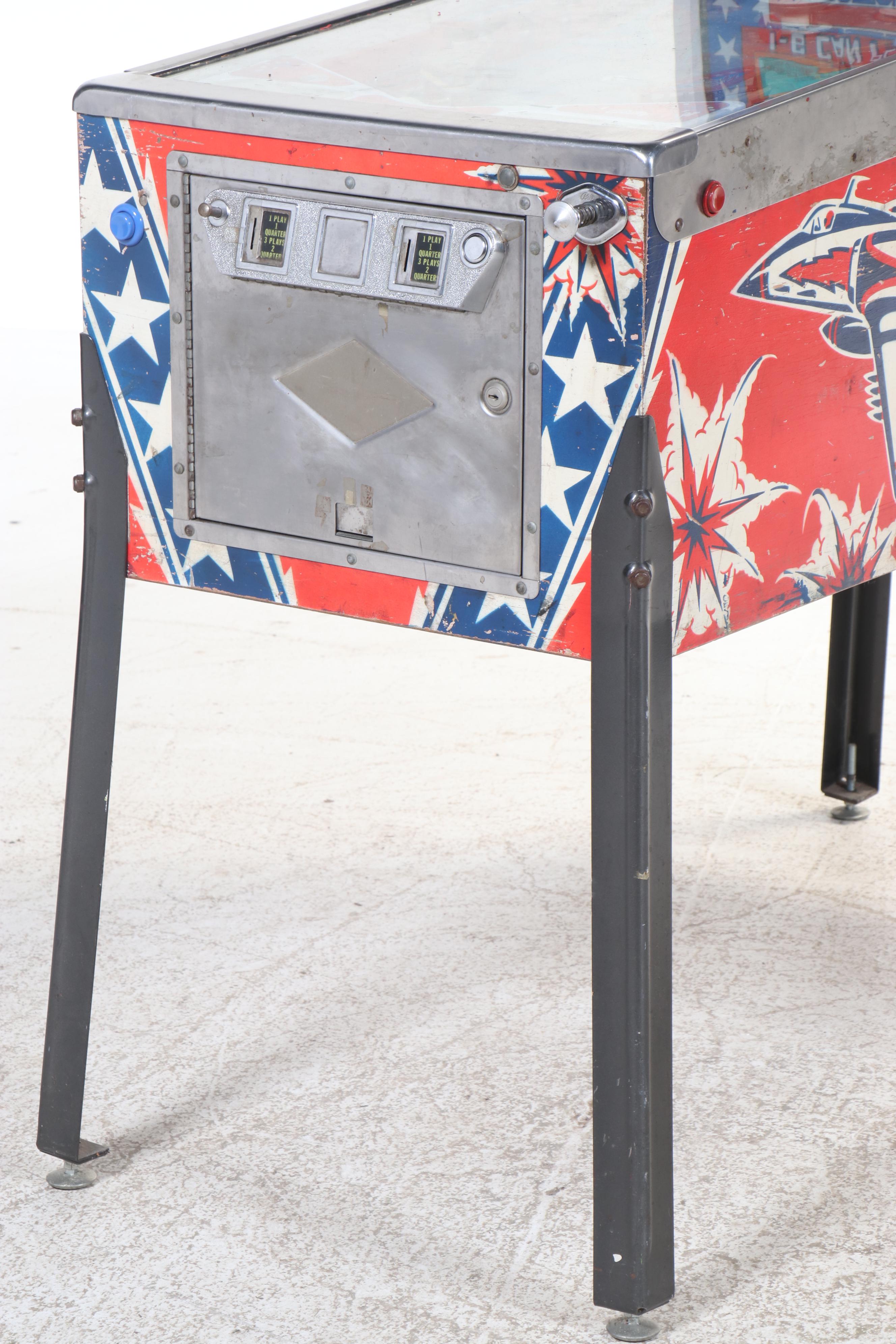 Bally "The Six Million Dollar Man" Pinball Machine, 1978