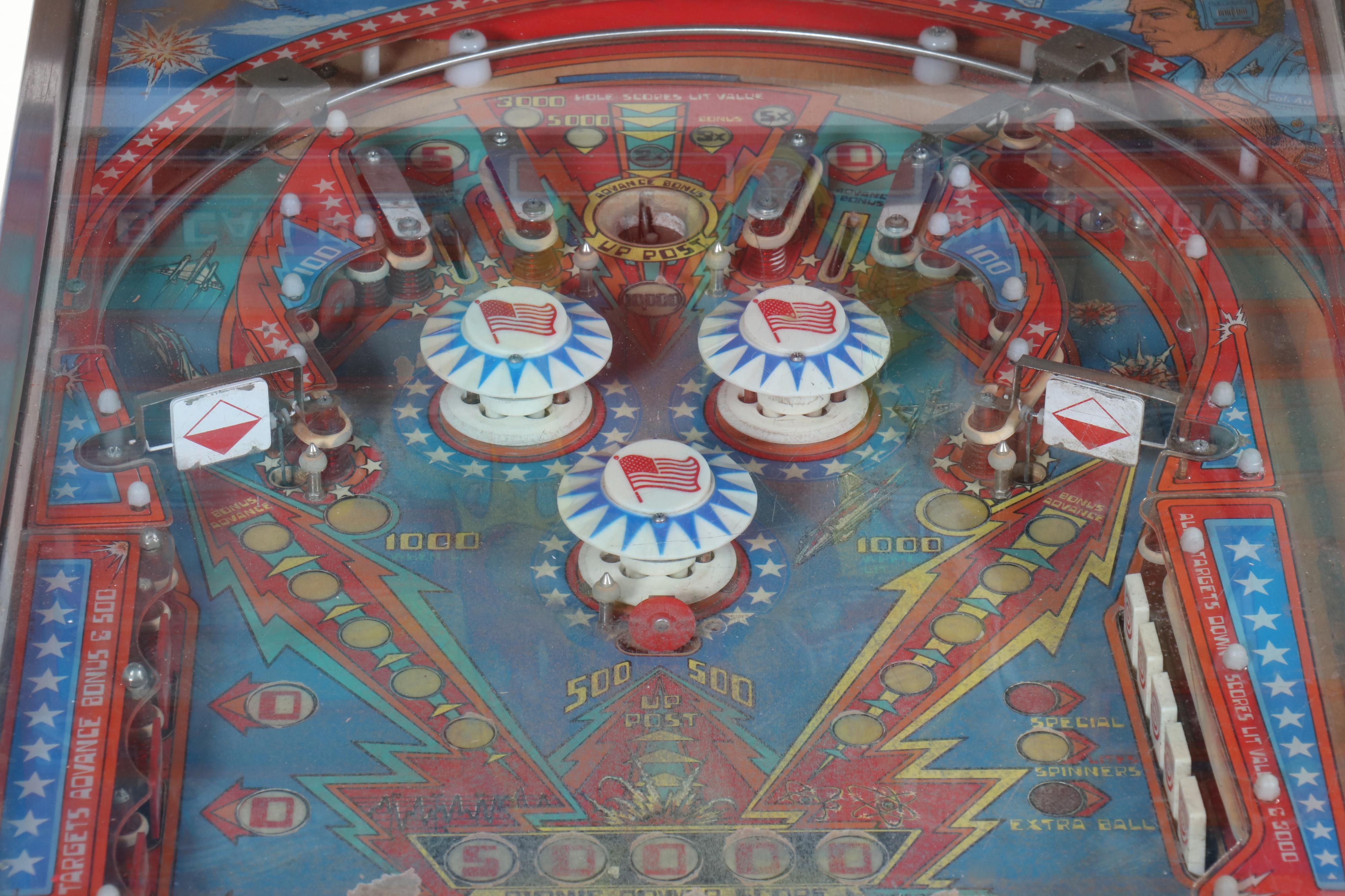 Bally "The Six Million Dollar Man" Pinball Machine, 1978