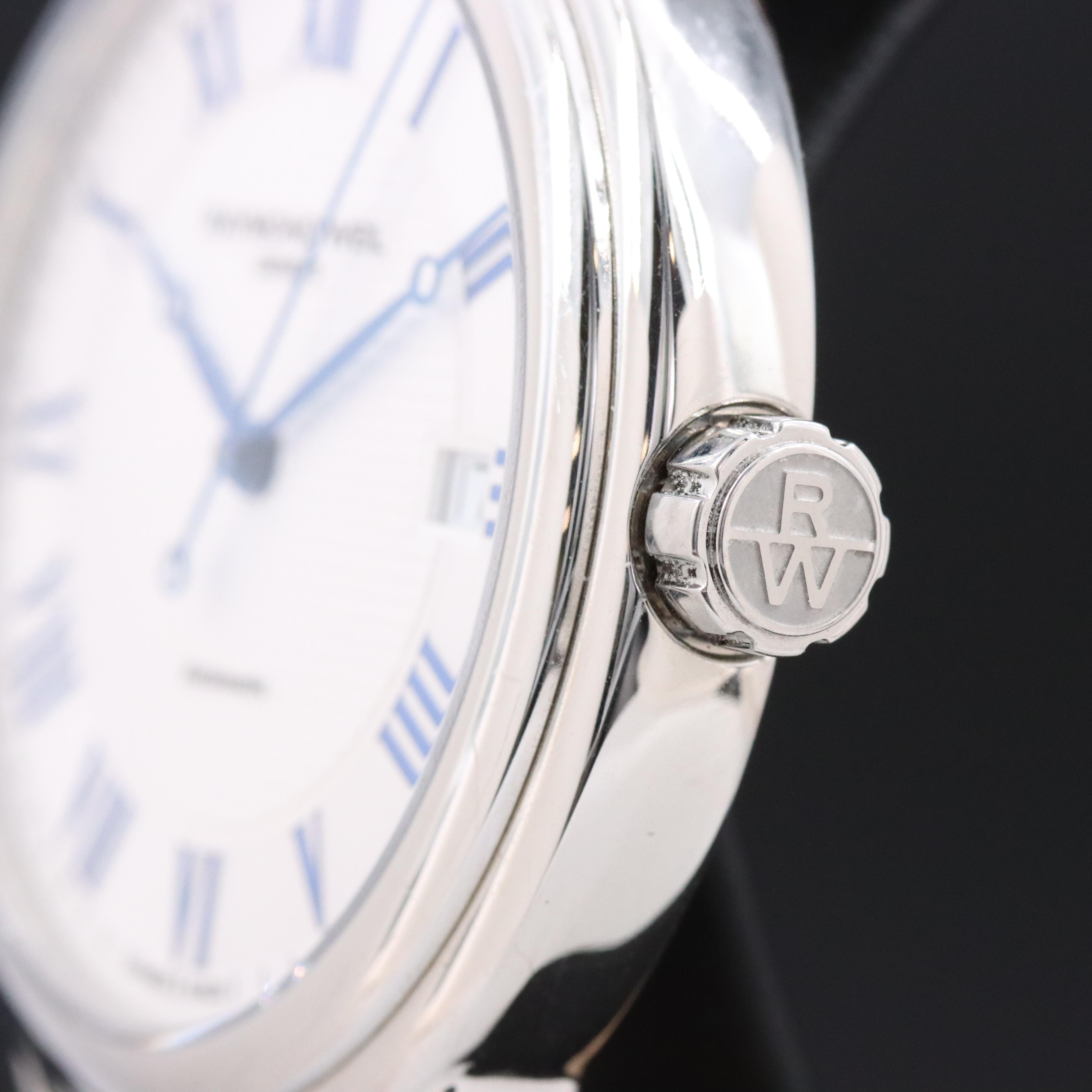 Raymond Weil Maestro Roman Numeral 39mm Steel Automatic Watch ref.28371