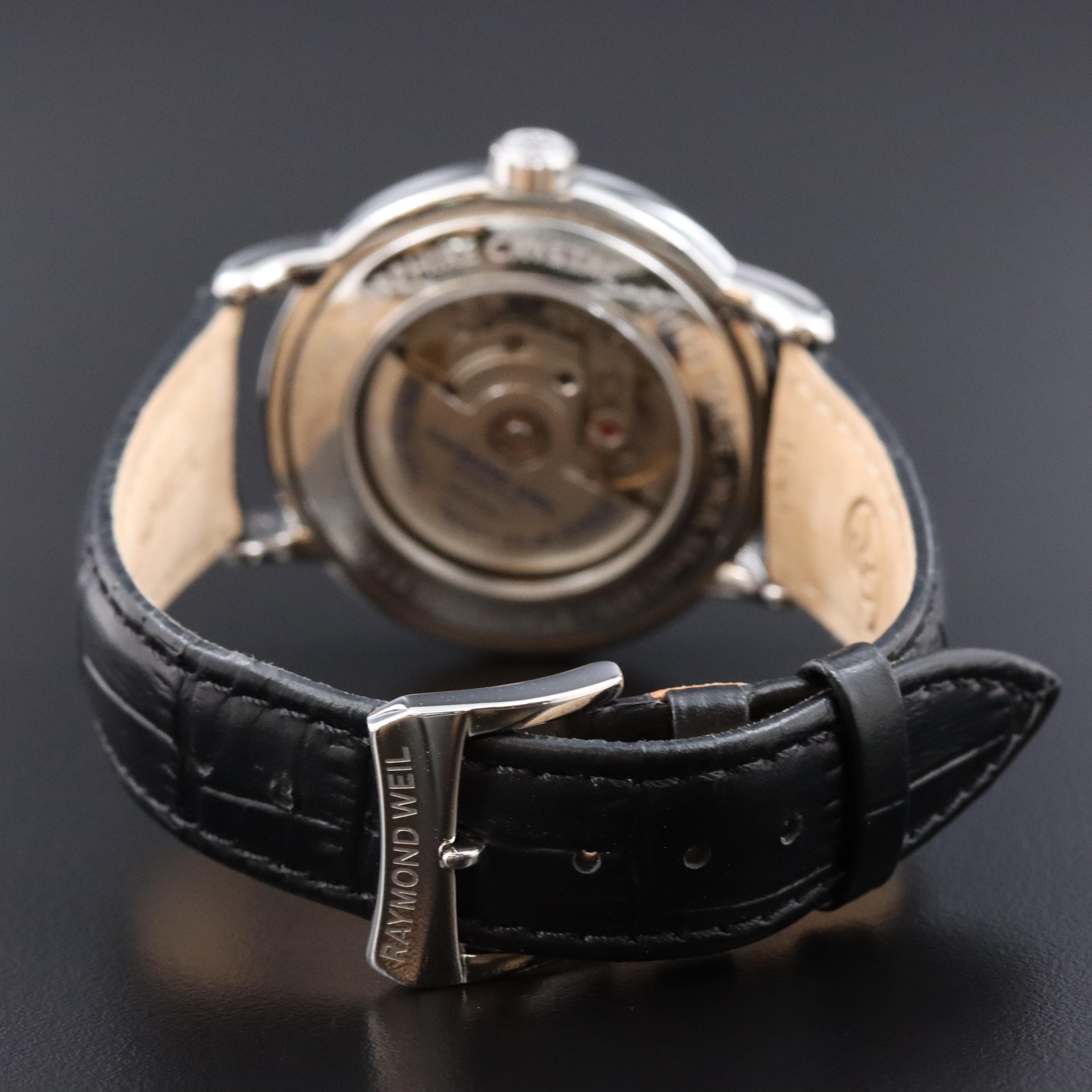 Raymond Weil Maestro Roman Numeral 39mm Steel Automatic Watch ref.28371