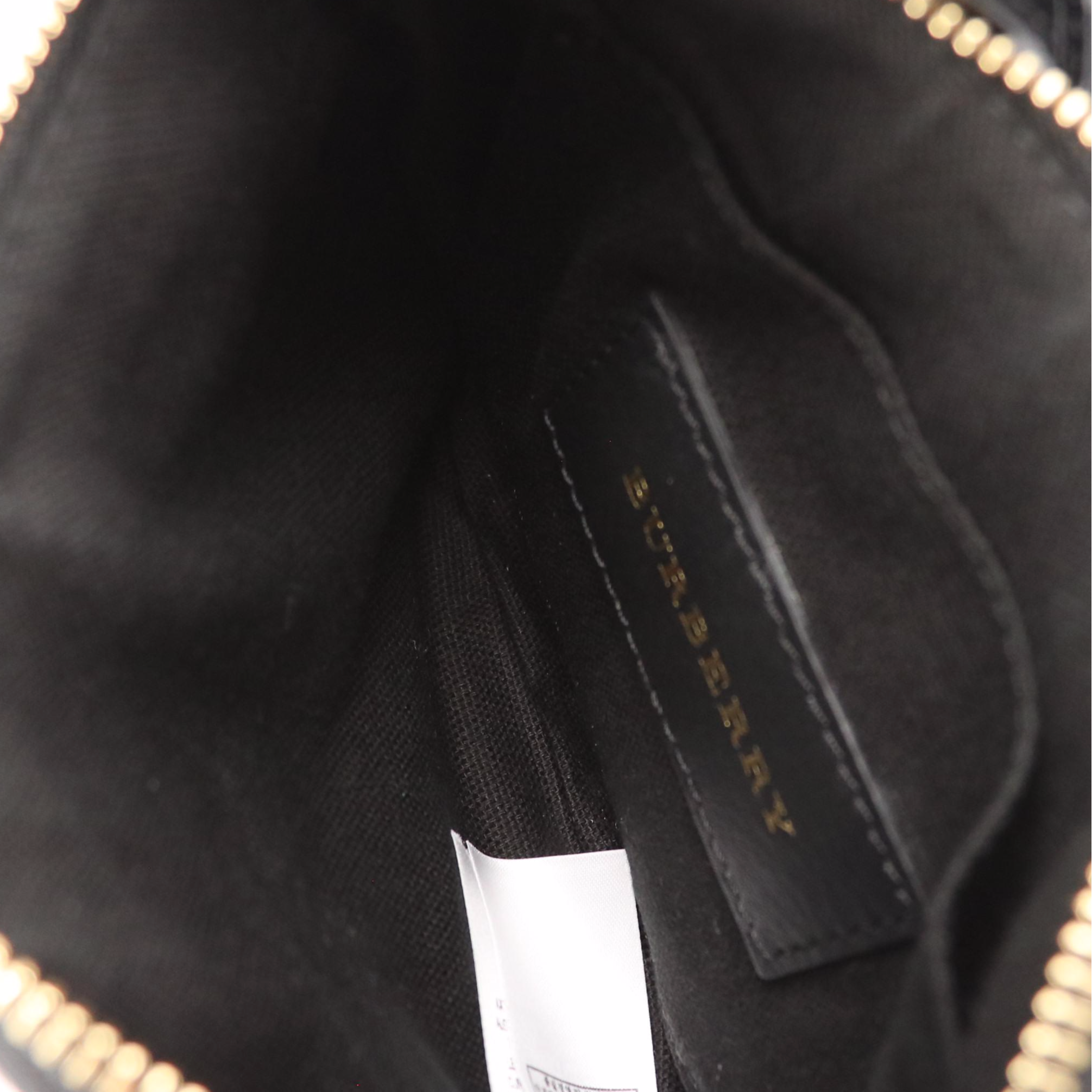 Burberry Children 'Cat Crossbody' in House Check Canvas and Leather, With Box