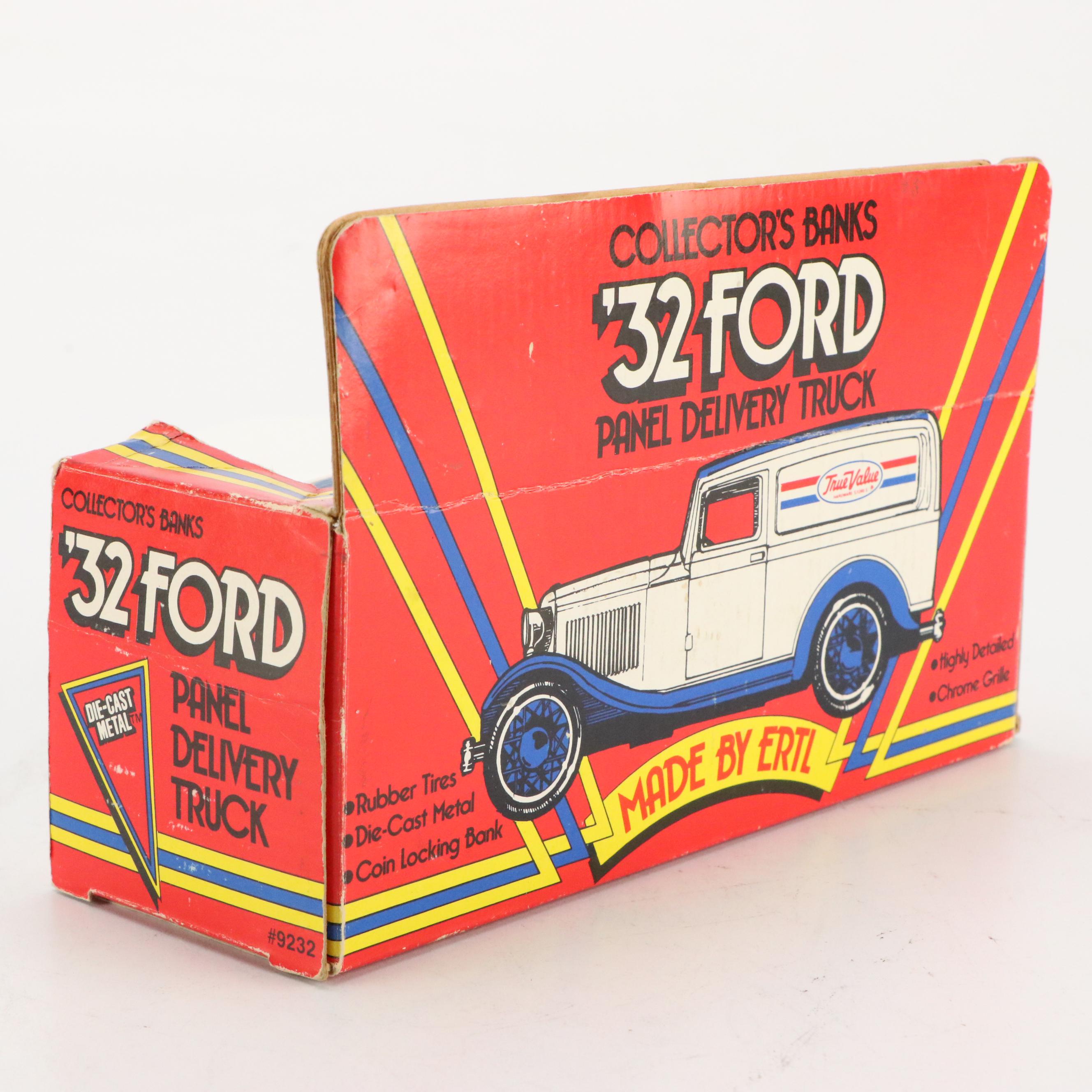 ERTL Limited Edition 1932 Ford Panel Delivery Truck Collector's Bank