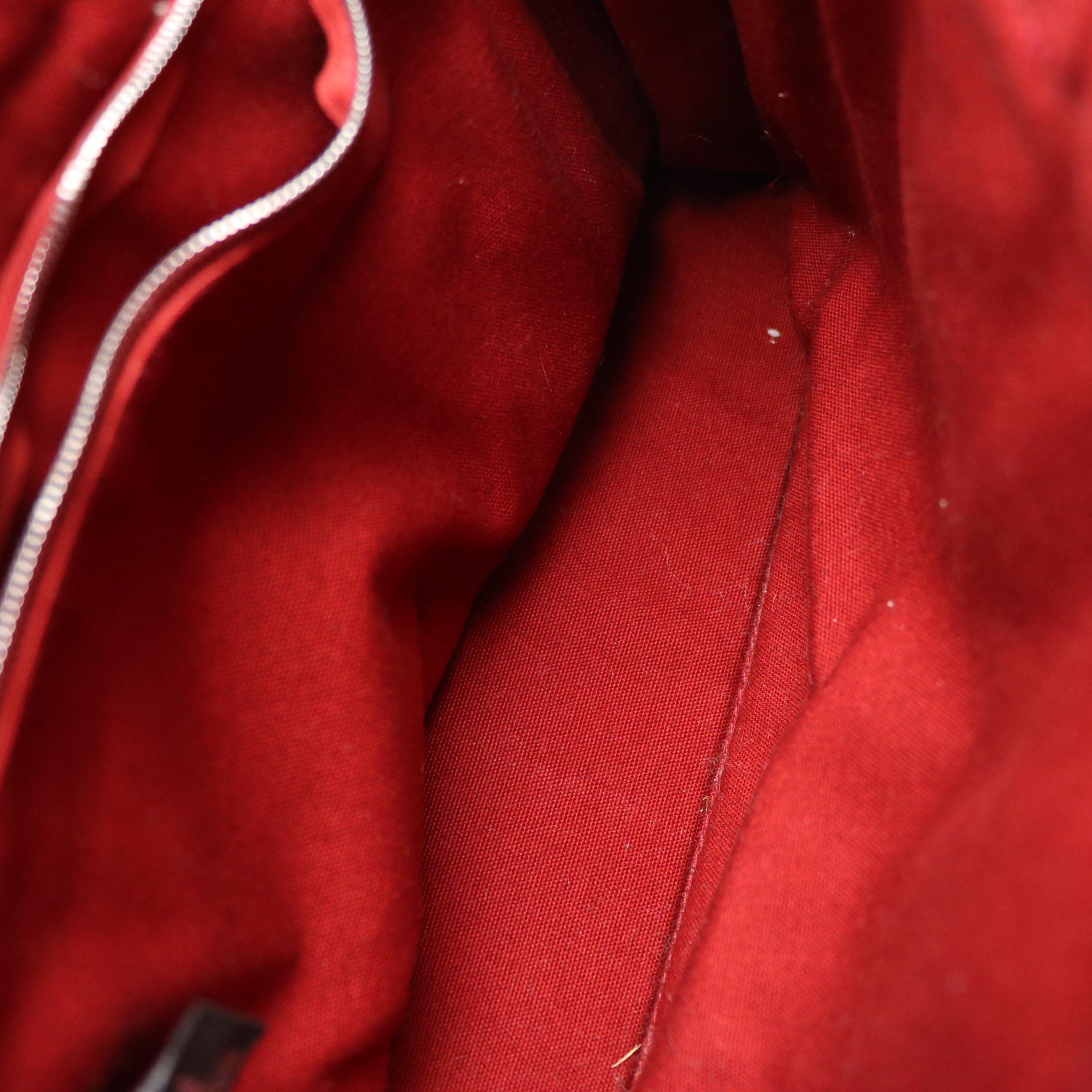 Hermès Fourre-Tout PM Handbag in Red Cotton Canvas