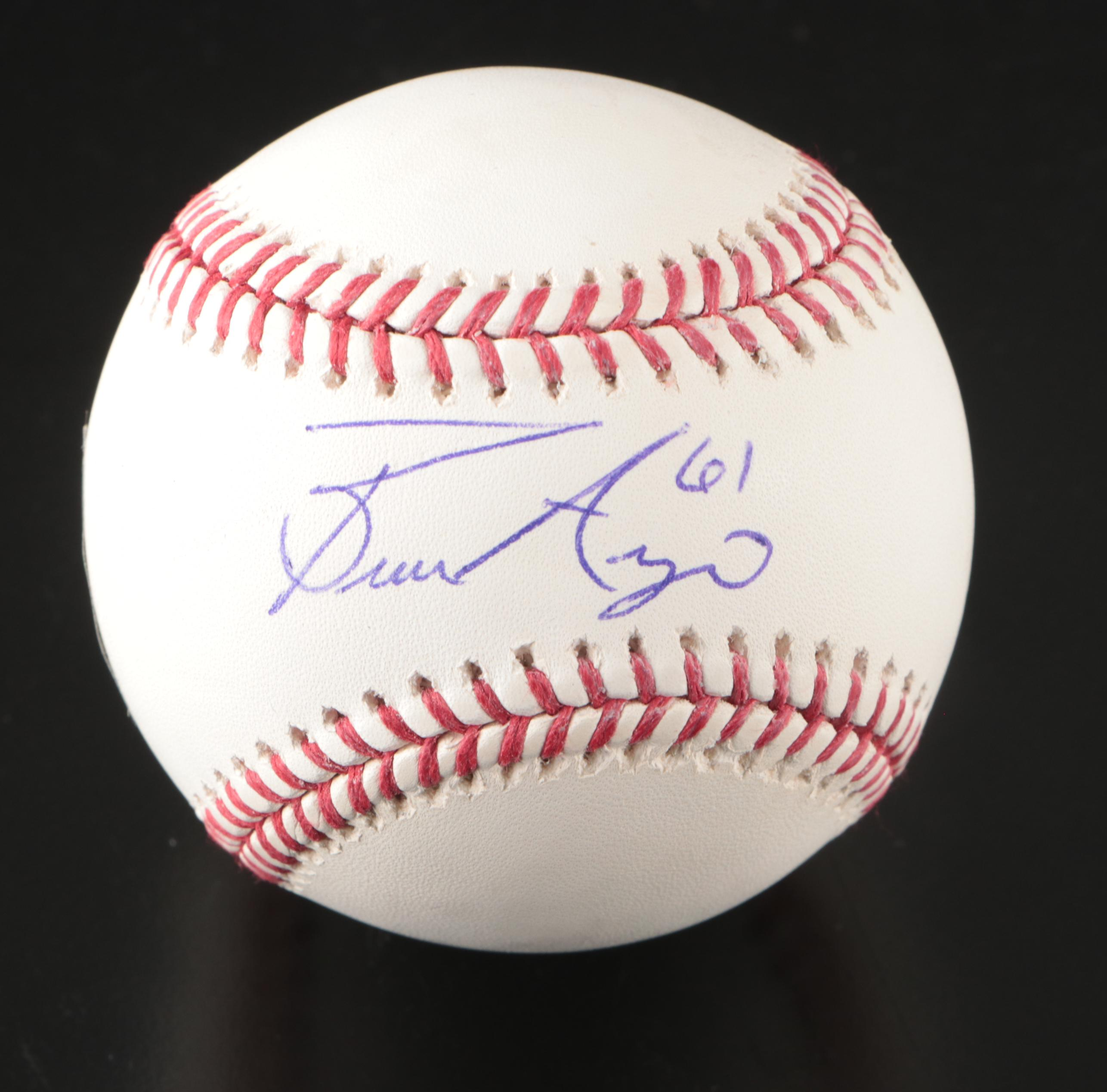 Bronson Arroyo Signed Rawlings Official Major League Baseball, JSA