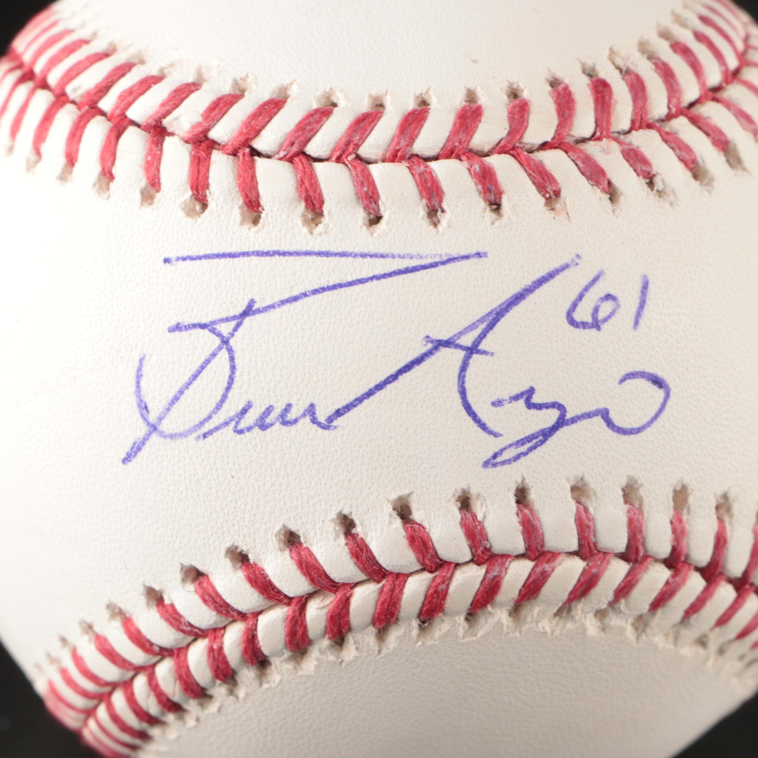 Bronson Arroyo Signed Rawlings Official Major League Baseball, JSA