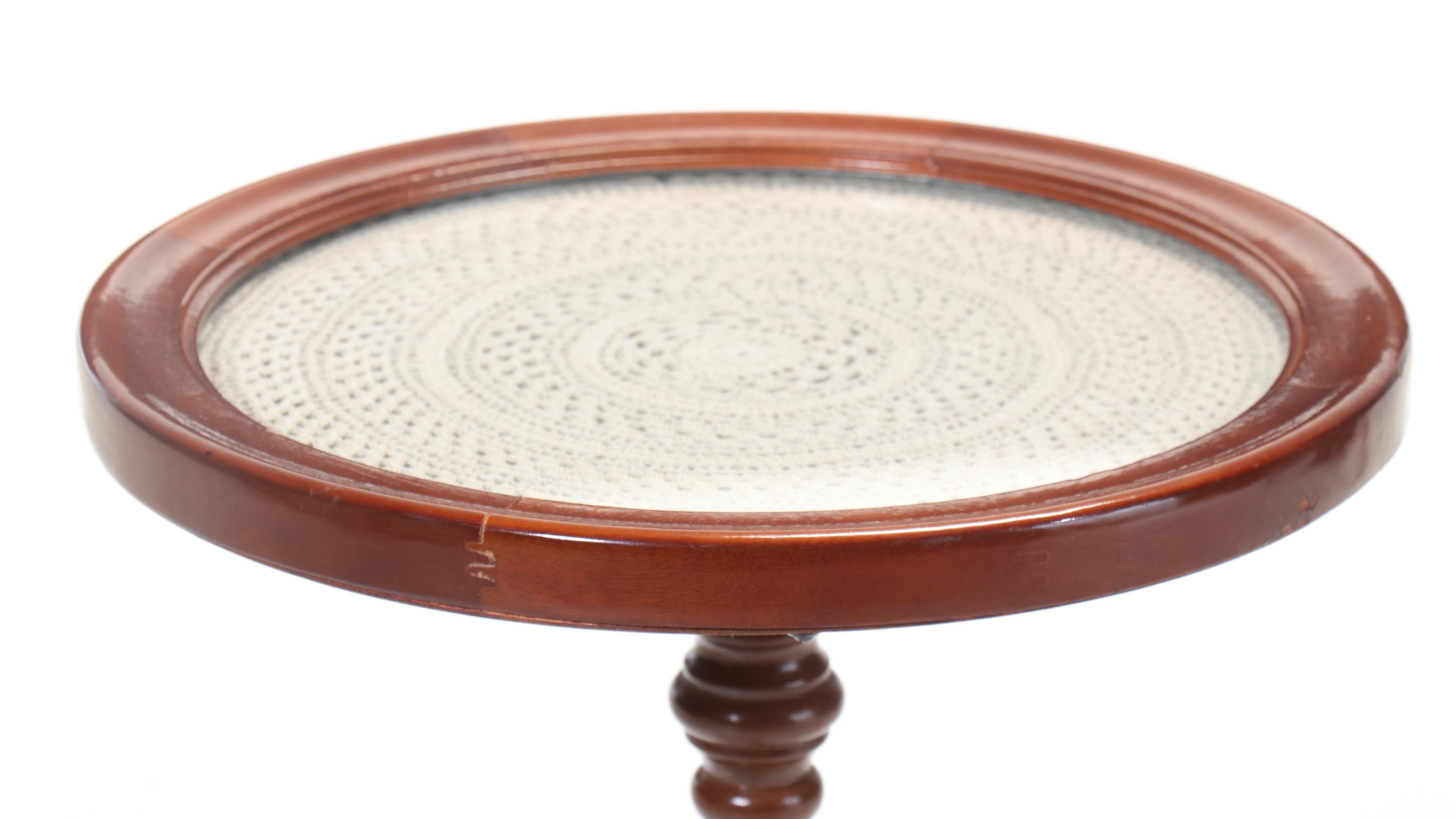 The Bombay Company Mahogany Accent Table