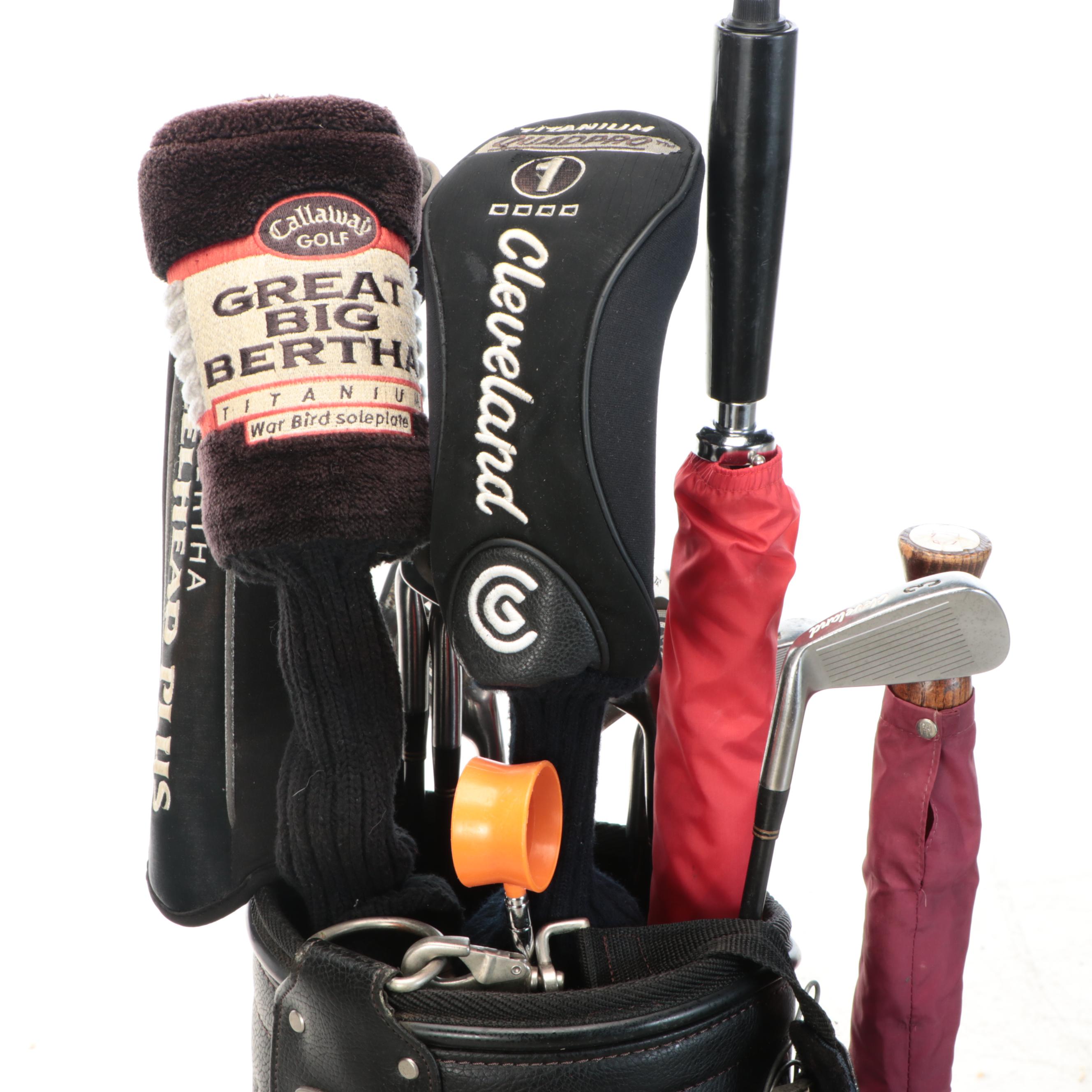 Callaway "Big Bertha," Cleveland Tour Action Irons and Assorted Golf Set