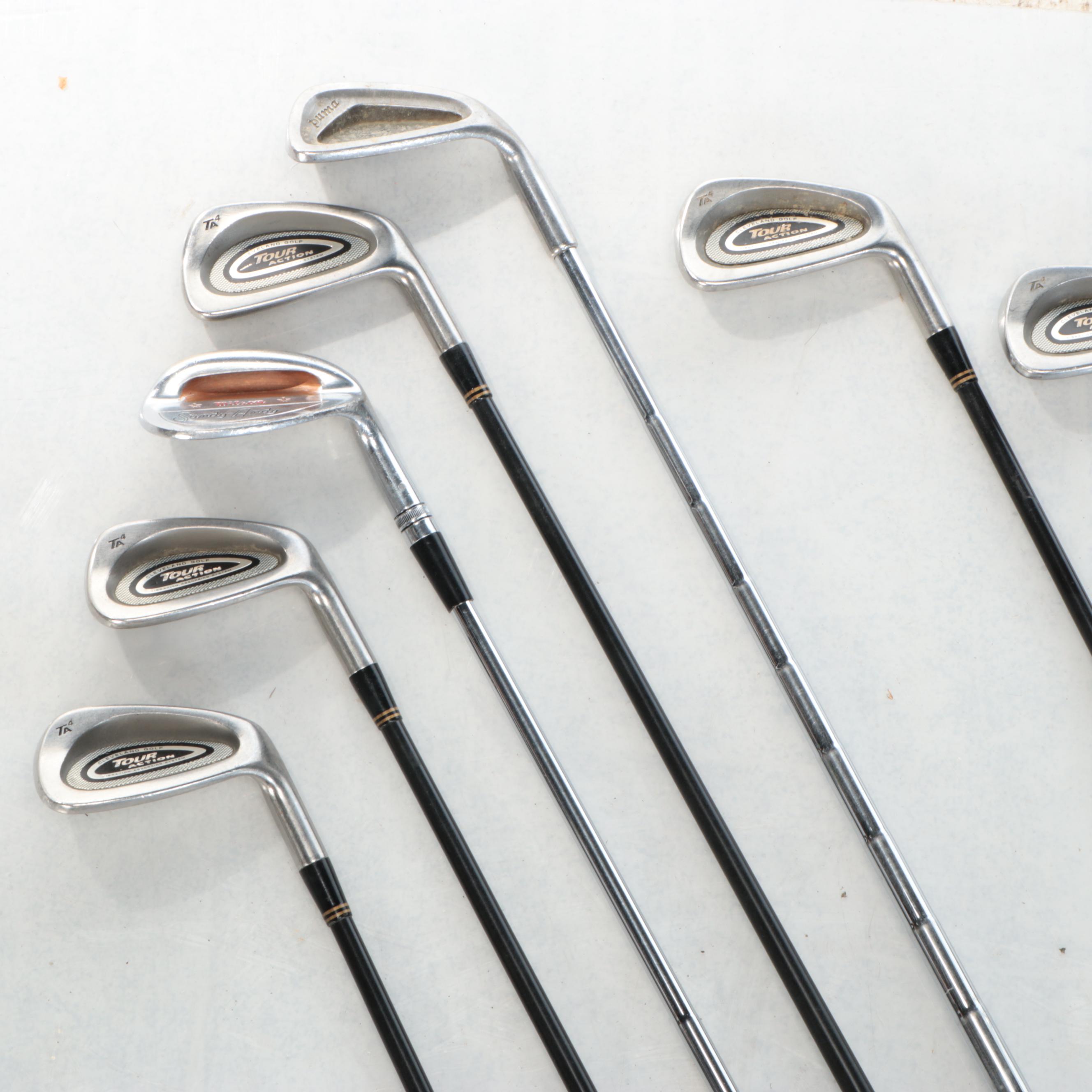 Callaway "Big Bertha," Cleveland Tour Action Irons and Assorted Golf Set