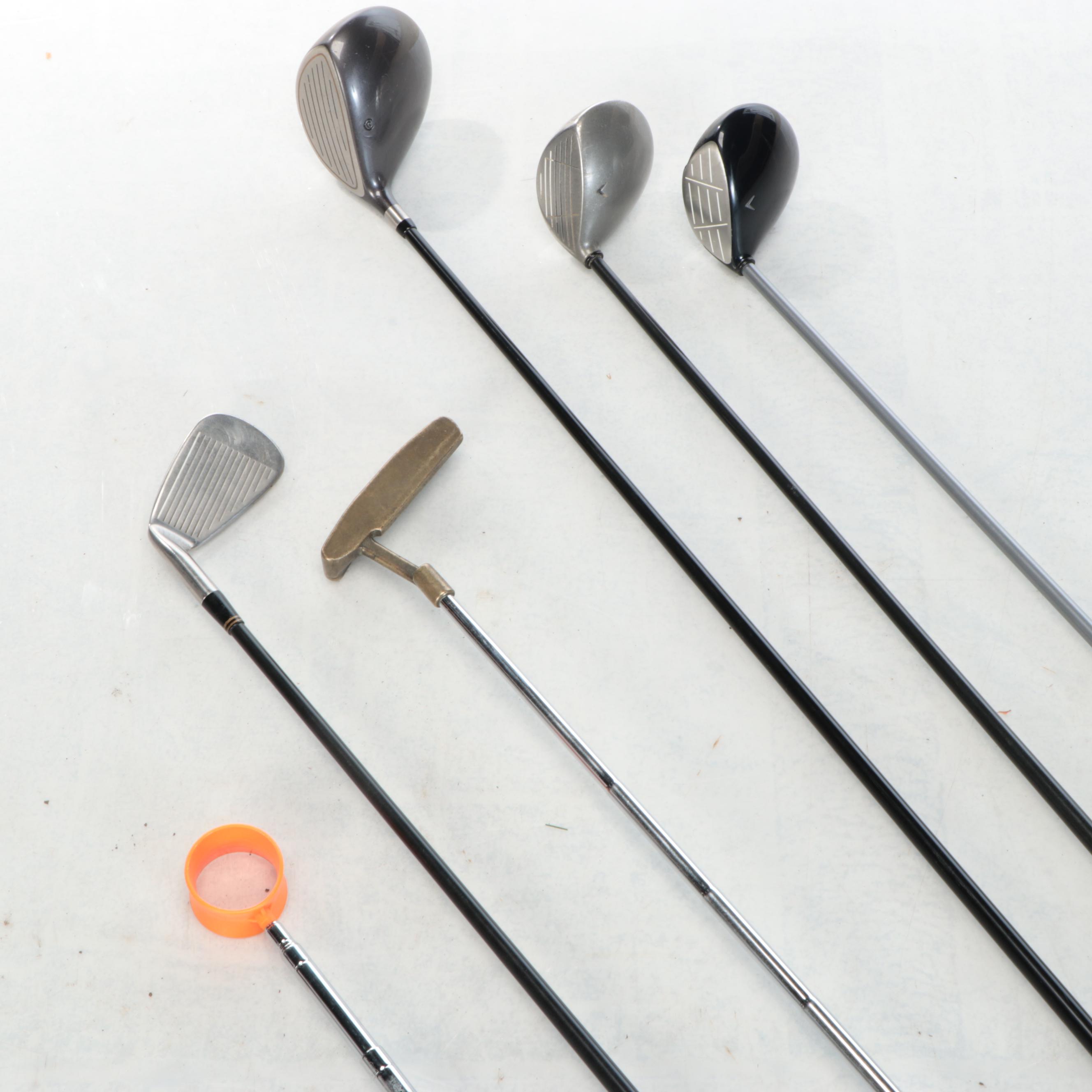 Callaway "Big Bertha," Cleveland Tour Action Irons and Assorted Golf Set