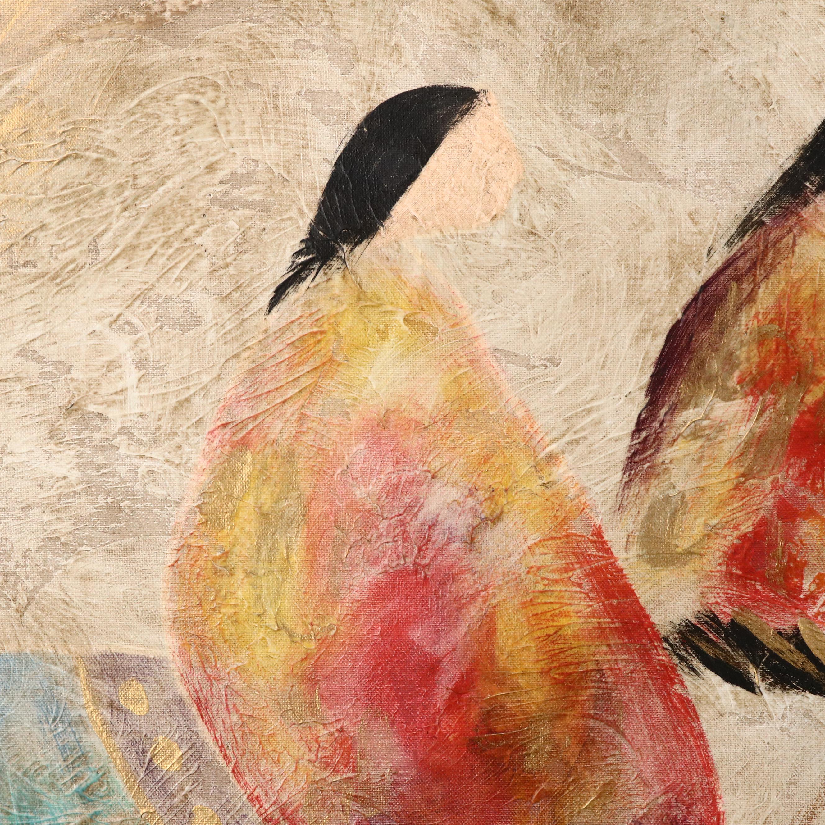 Lee Reynolds Oil Painting of Southwestern Riders on Horseback, Mid-20th C.