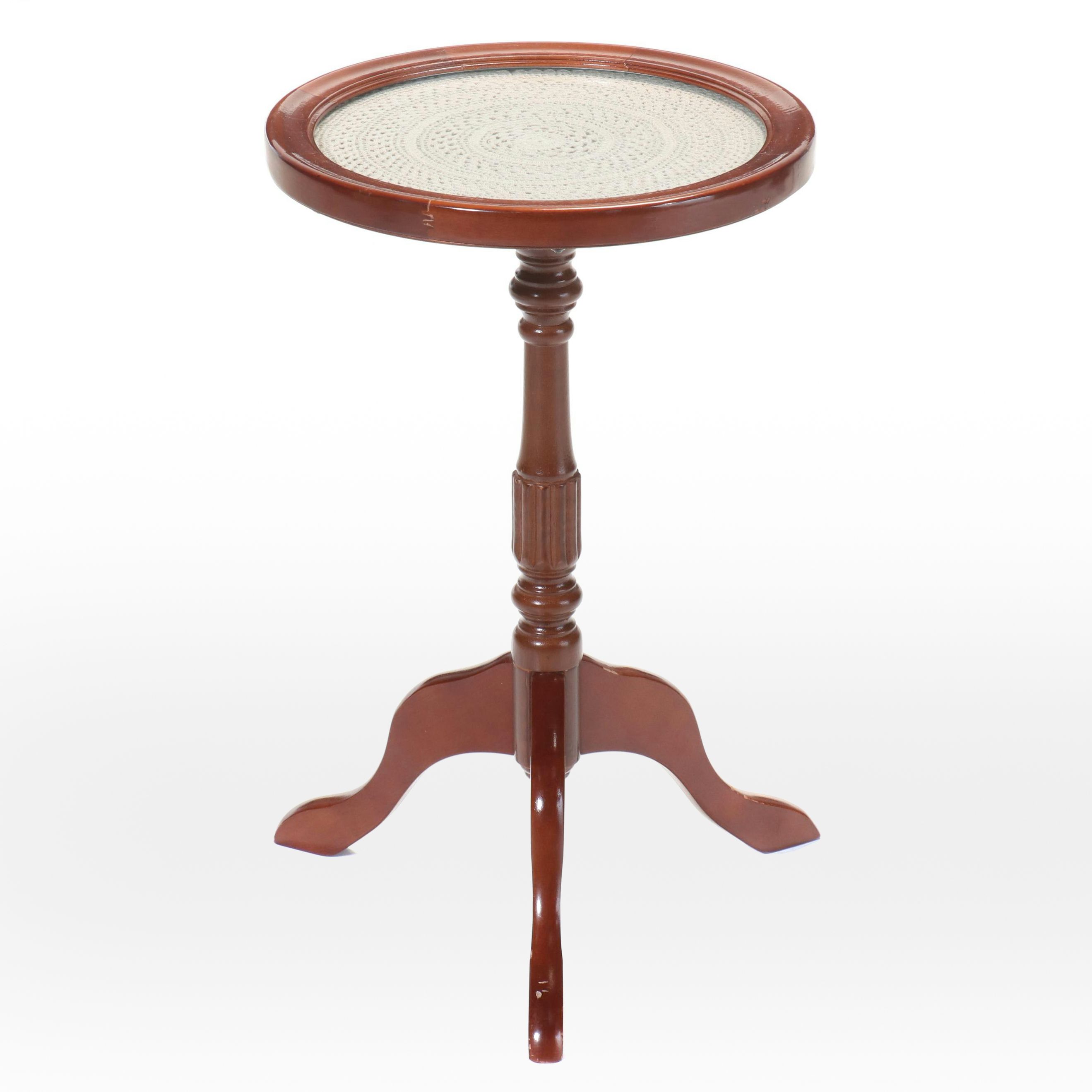 The Bombay Company Mahogany Accent Table