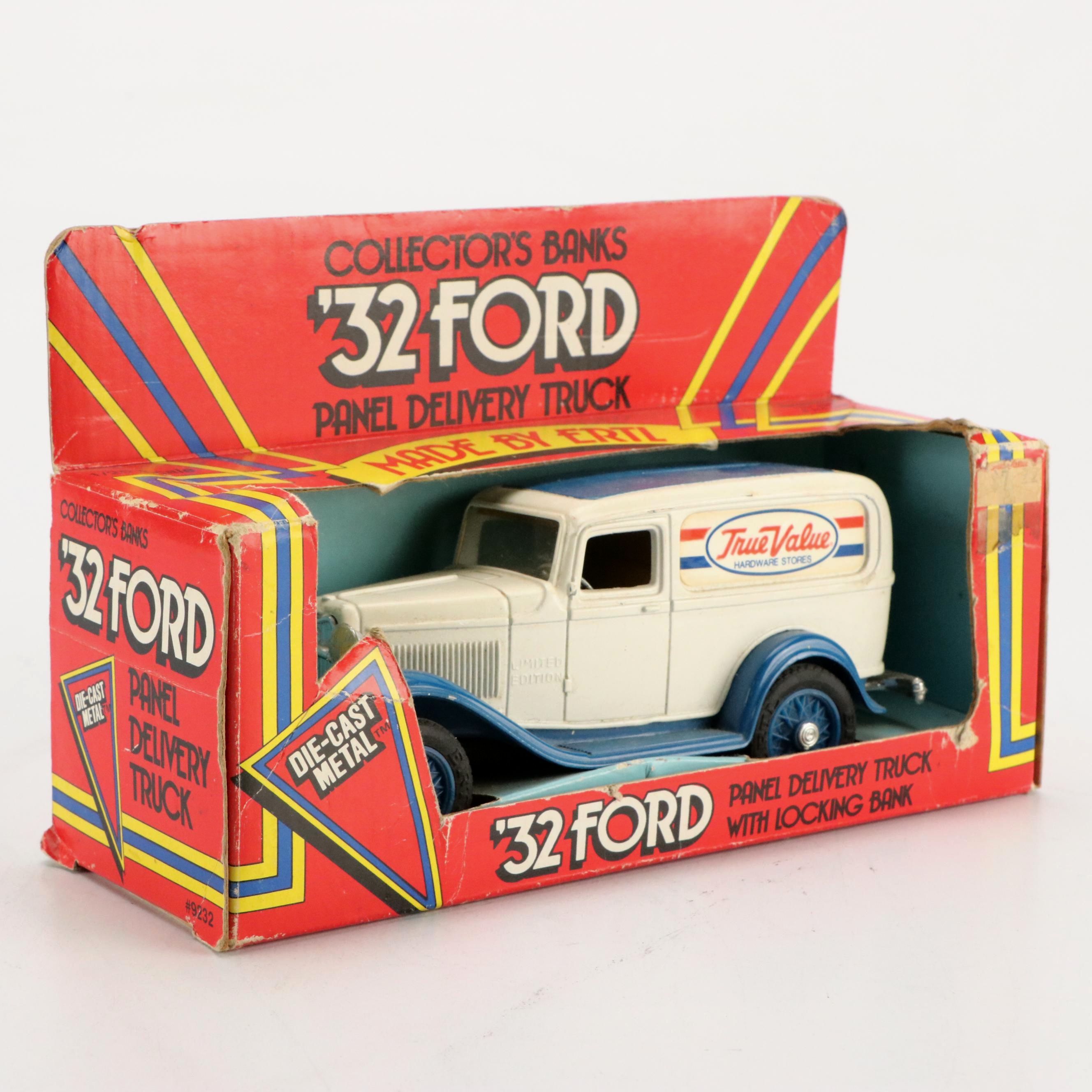 ERTL Limited Edition 1932 Ford Panel Delivery Truck Collector's Bank