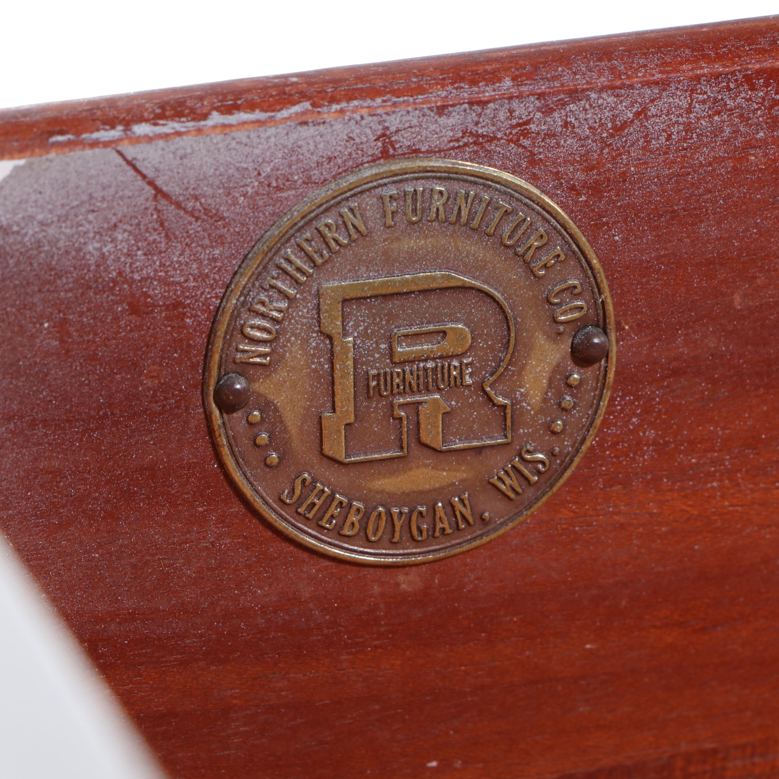 Northern Furniture Co. Queen Anne Style White-Painted Four-Drawer Chest