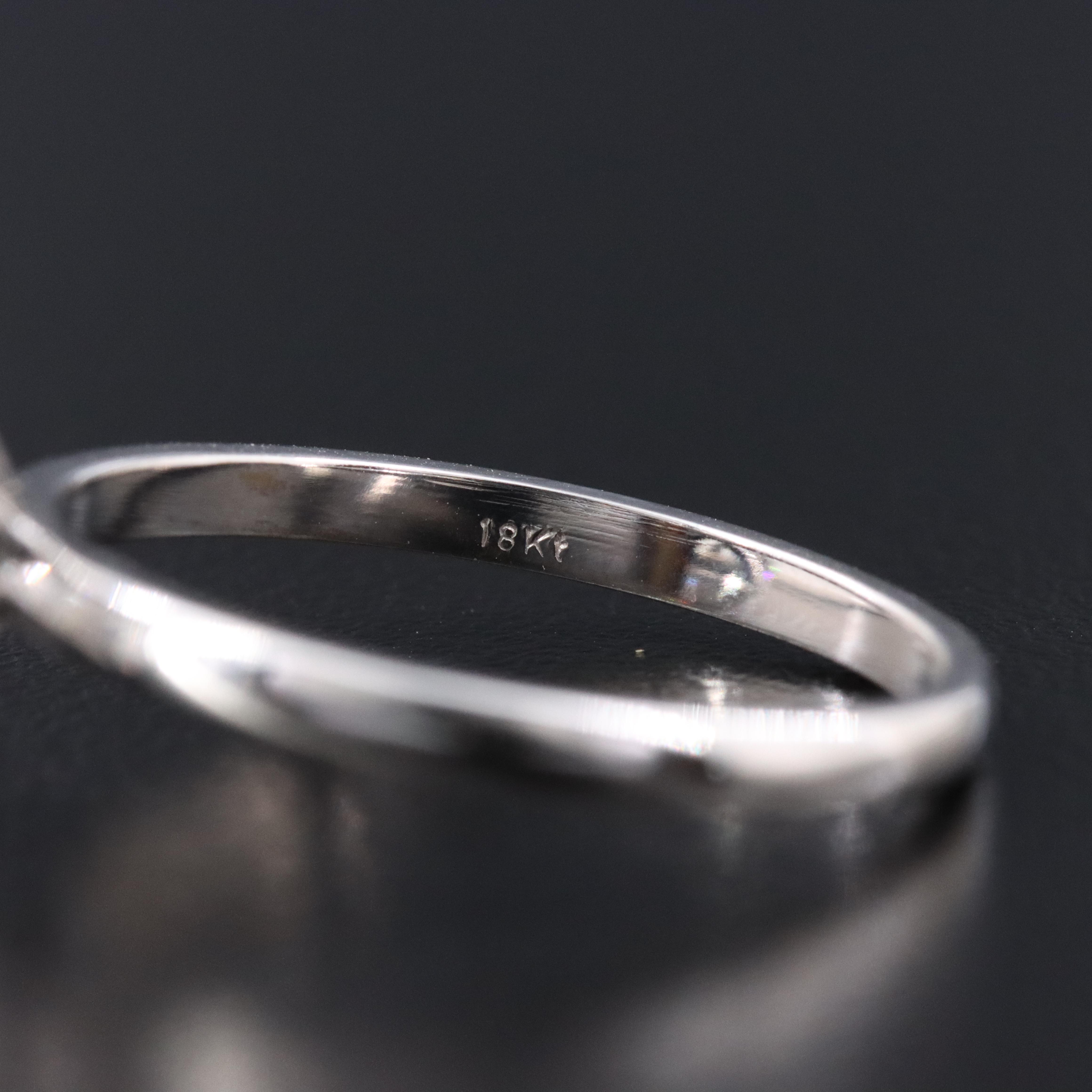 18K 7.10 CT Lab Grown Diamond Solitaire Ring with IGI Report