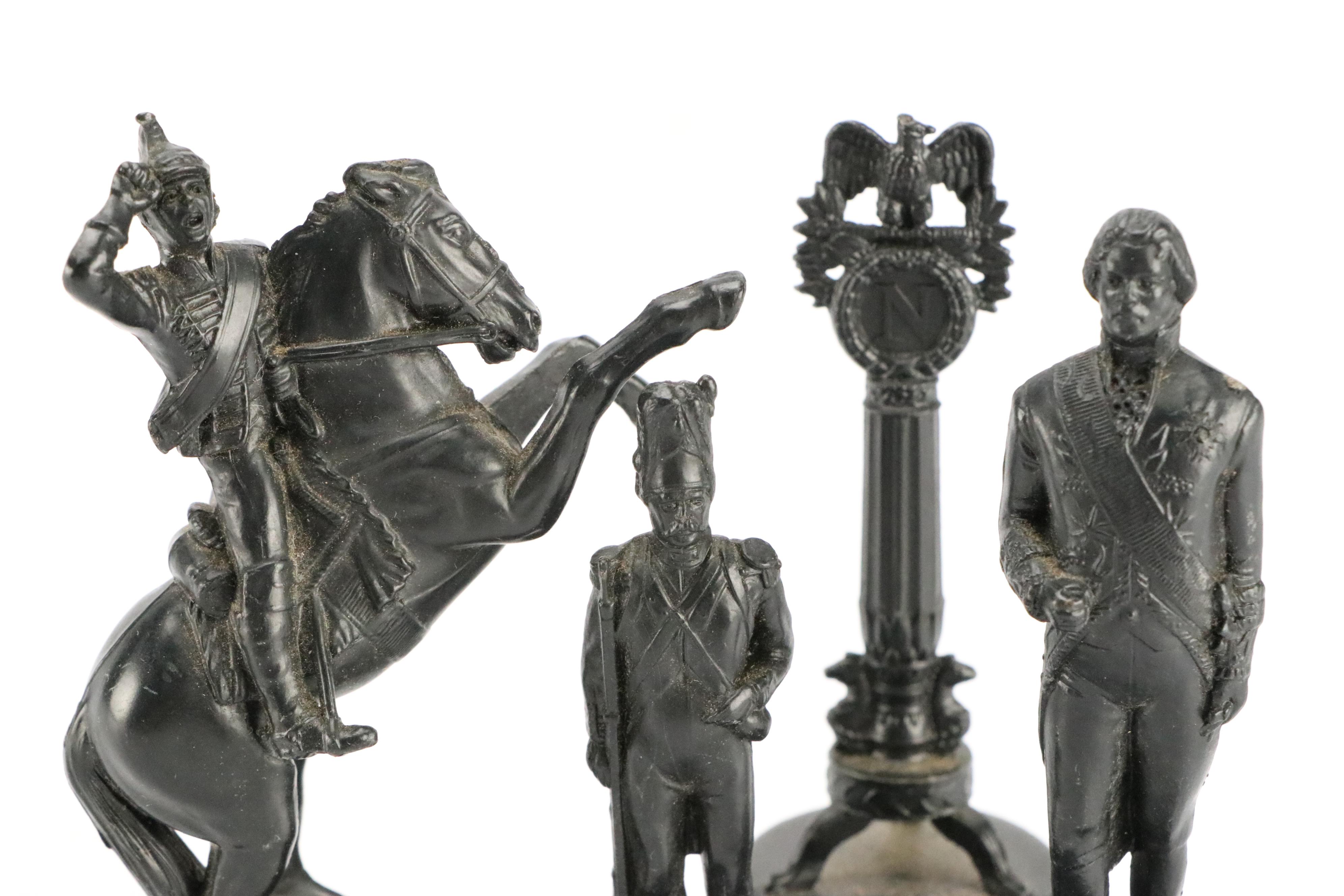 Napoleonic Figural Chess Set with Presentation Chest