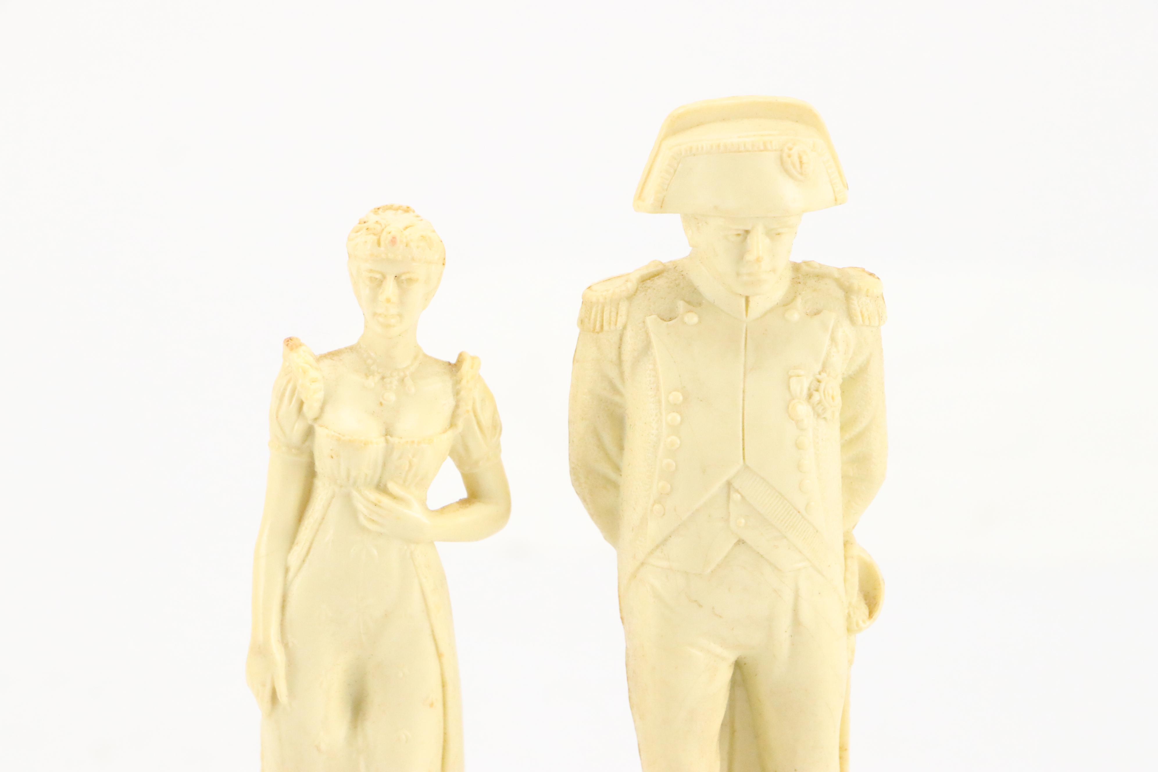 Napoleonic Figural Chess Set with Presentation Chest