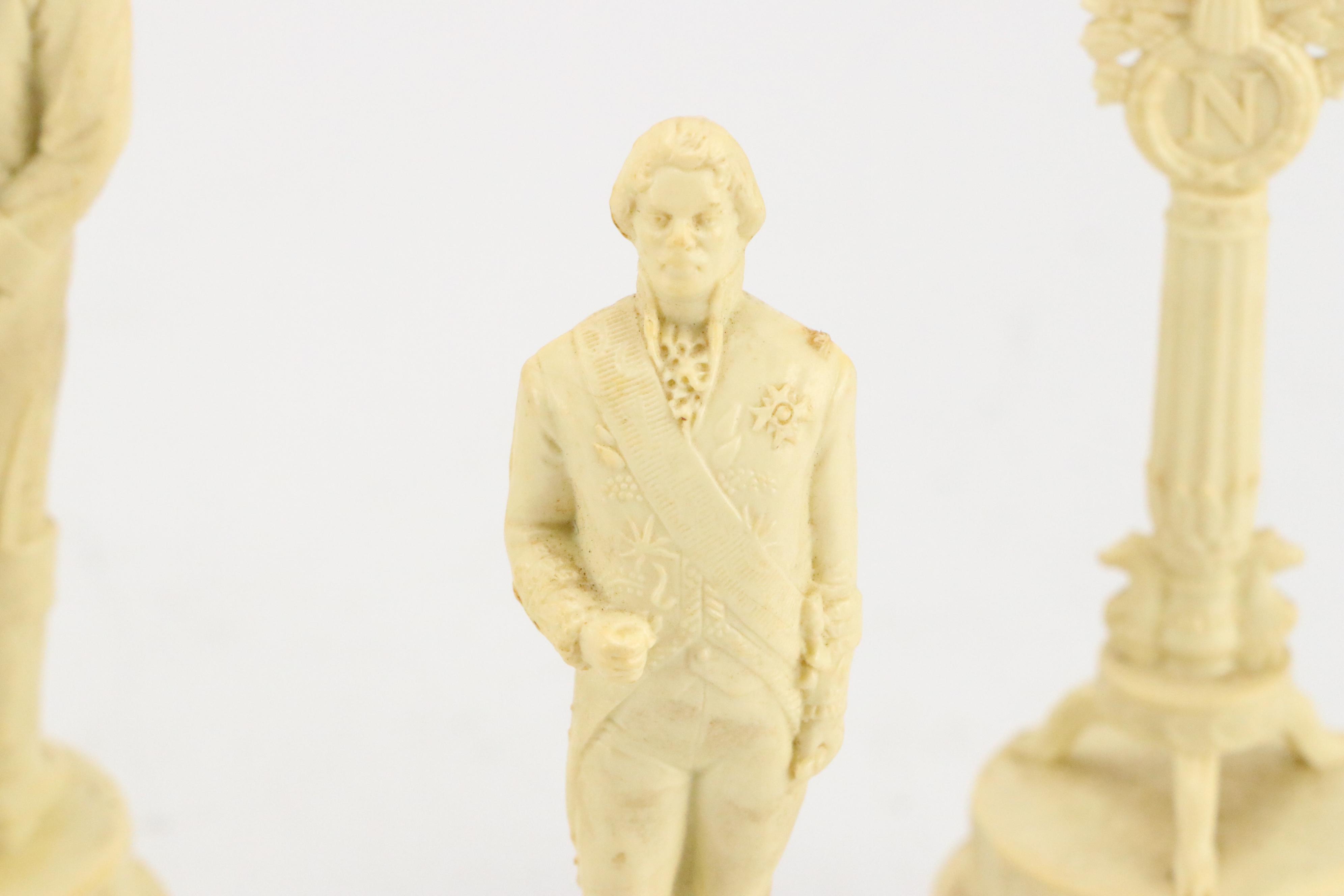 Napoleonic Figural Chess Set with Presentation Chest