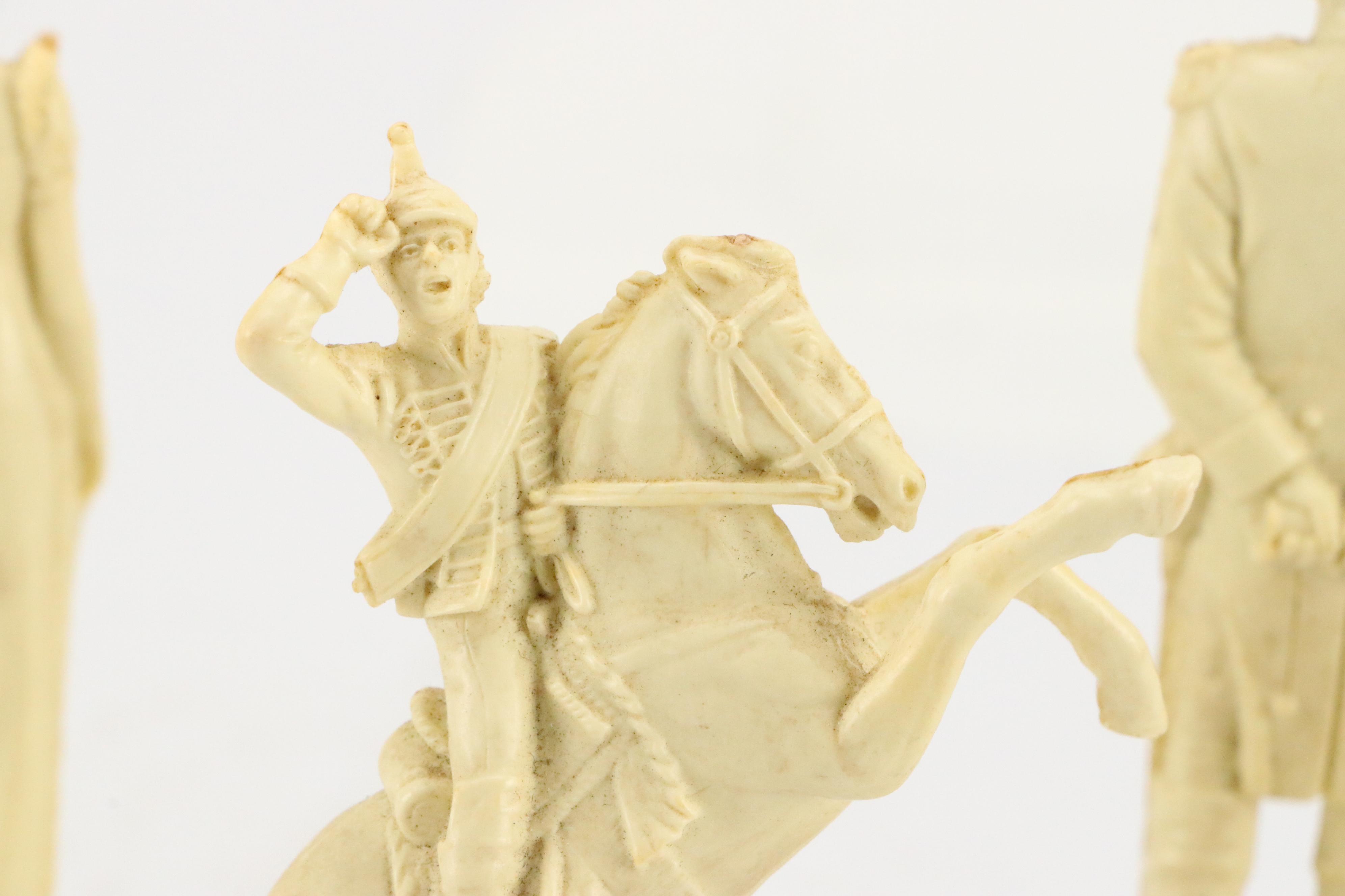 Napoleonic Figural Chess Set with Presentation Chest