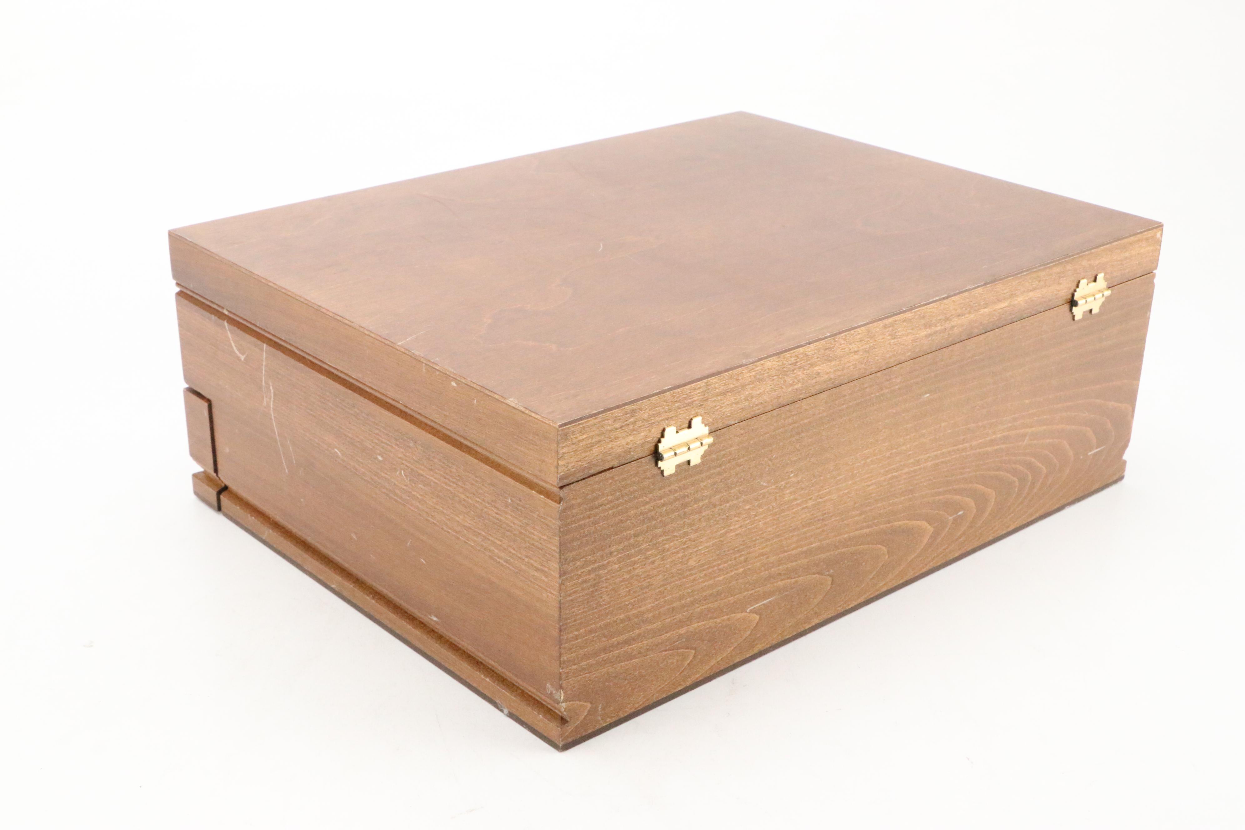 Napoleonic Figural Chess Set with Presentation Chest