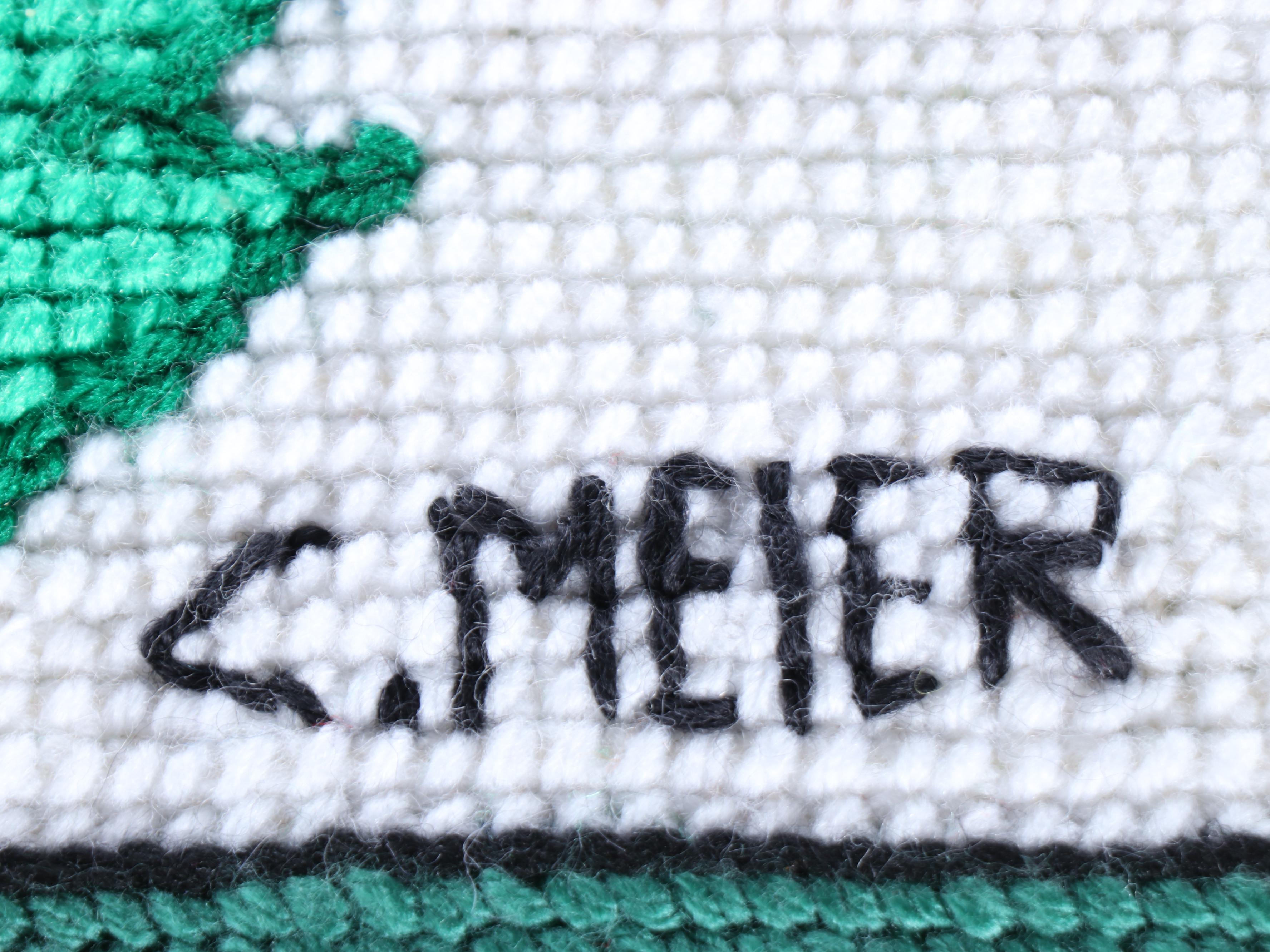 Cacilda Meier Handmade Artisan Quilt, 21st Century