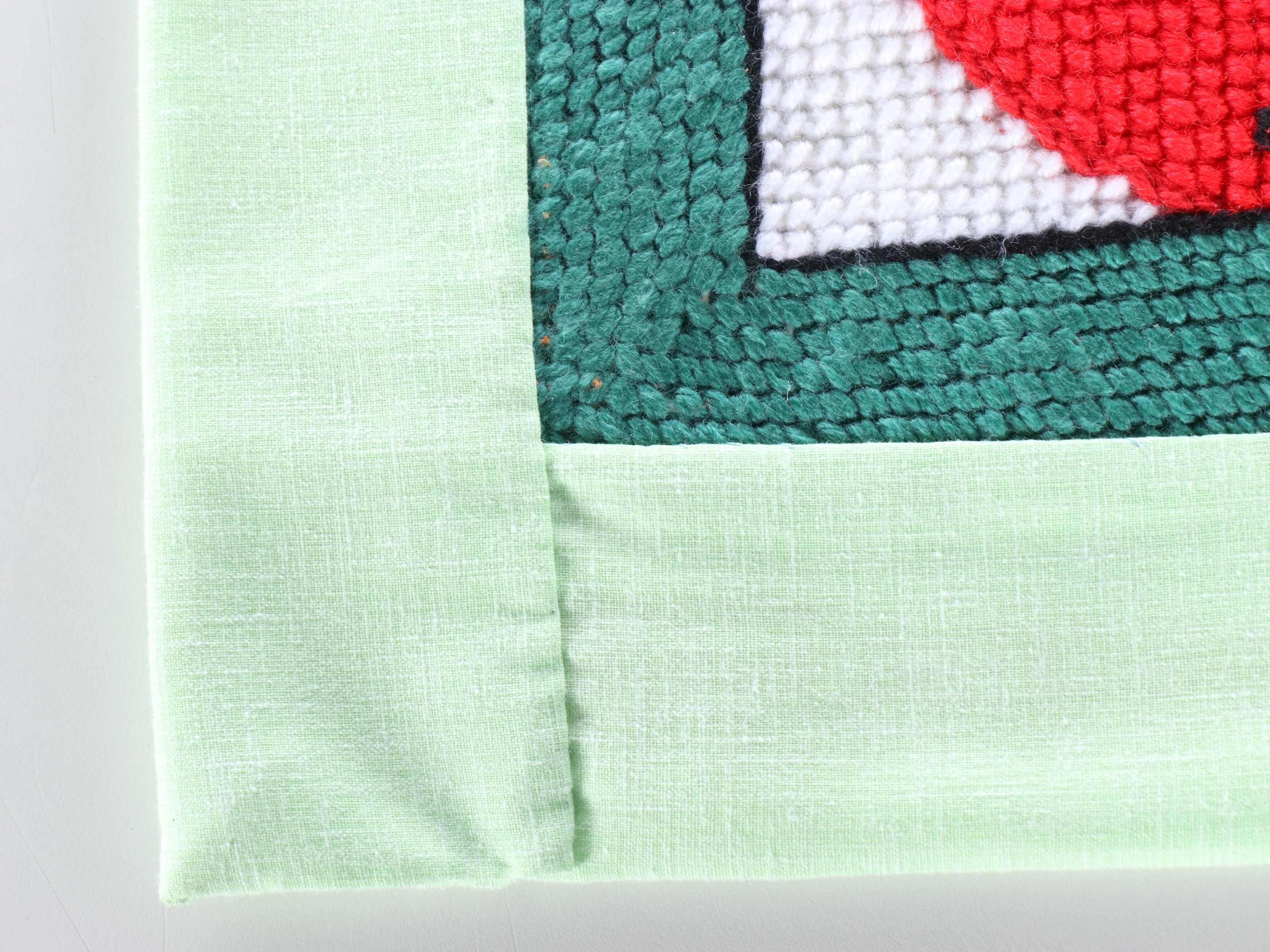 Cacilda Meier Handmade Artisan Quilt, 21st Century