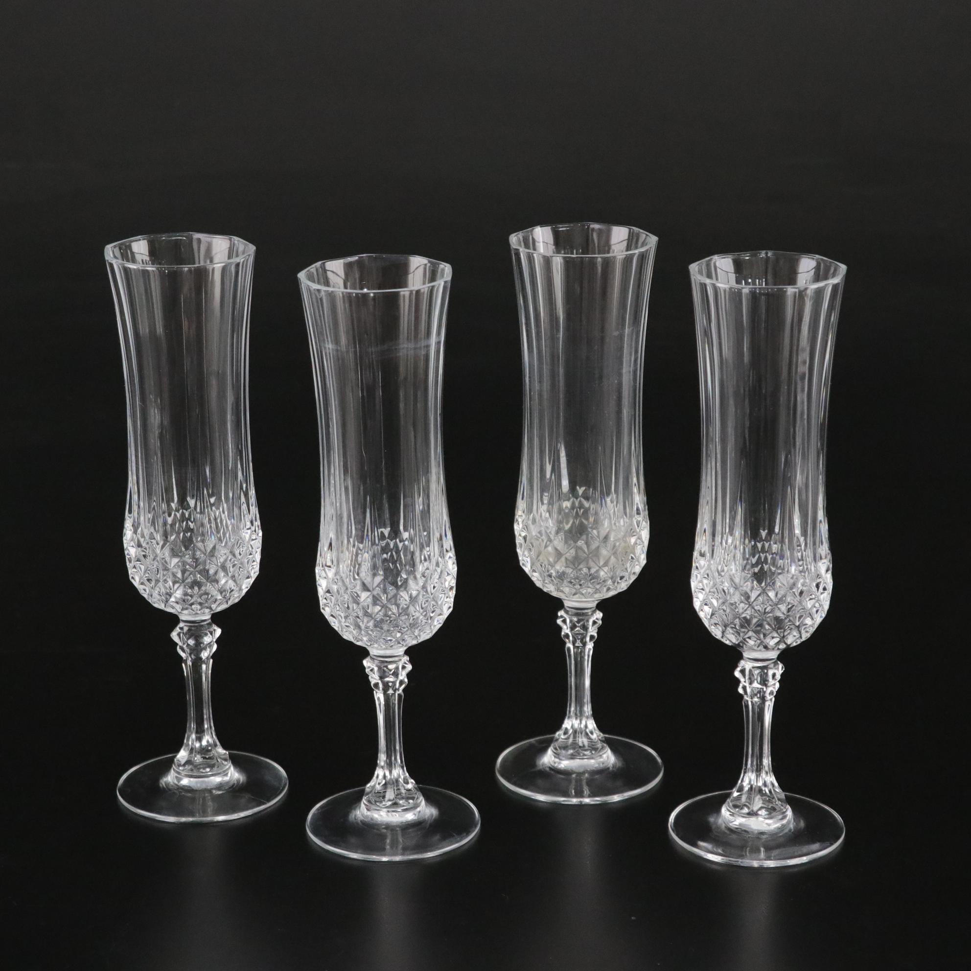 Cristal D'Arques "Longchamp" Double Old Fashioned & Other Glasses