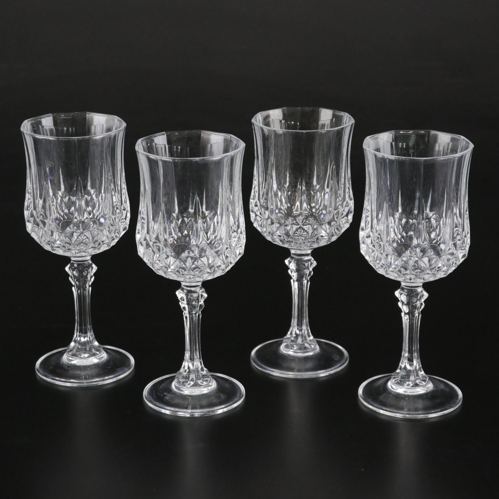 Cristal D'Arques "Longchamp" Double Old Fashioned & Other Glasses