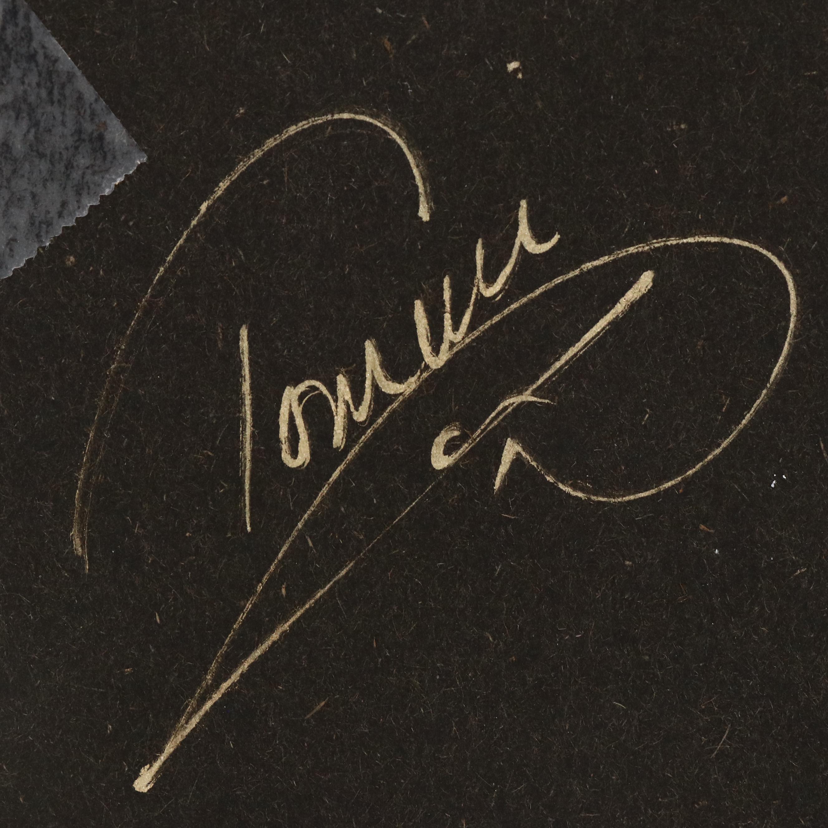 Heiner Krasser Hand-Colored Etching "Rothenburg O. T."