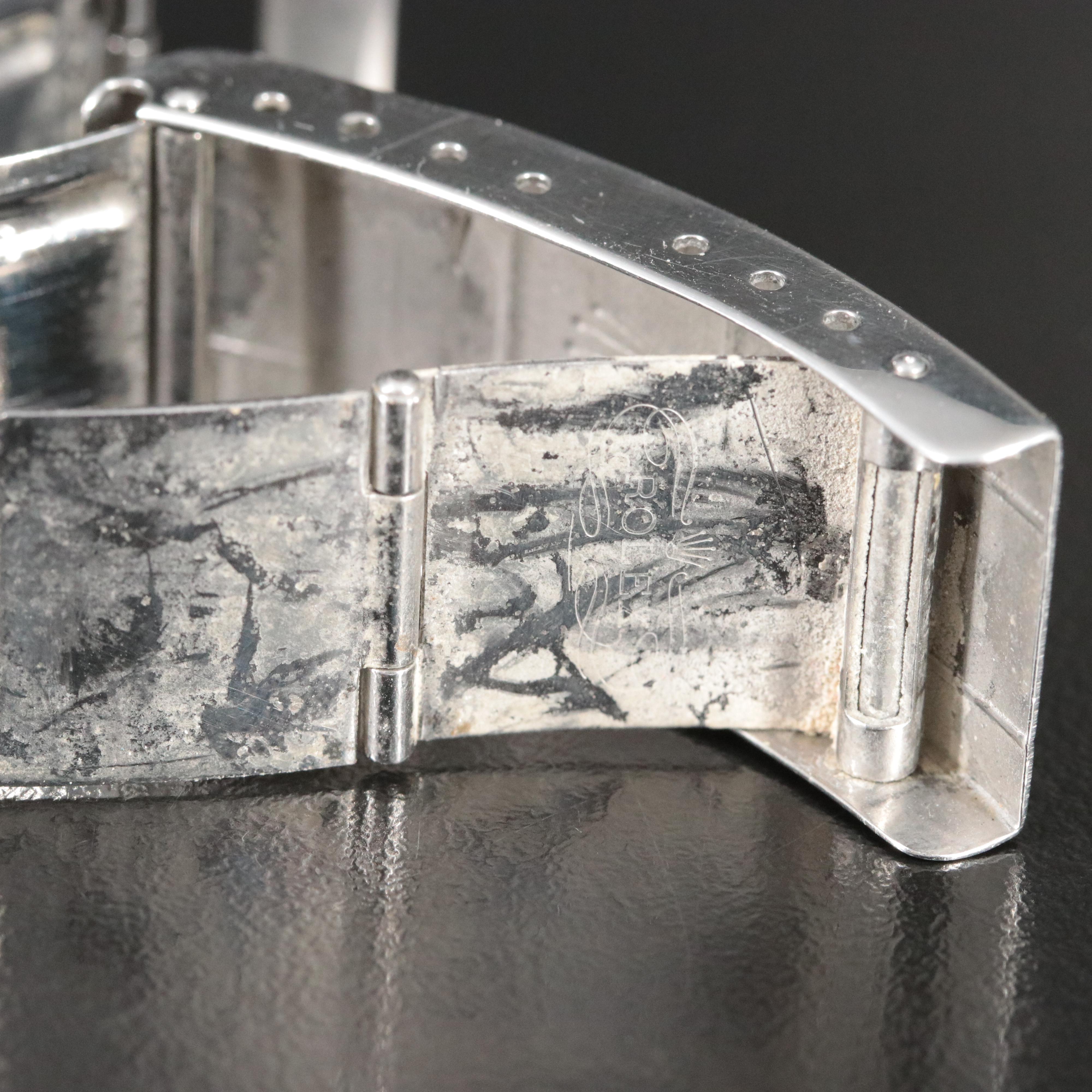 1996 Rolex Submariner 16613 Blue Dial 18K and Steel Watch