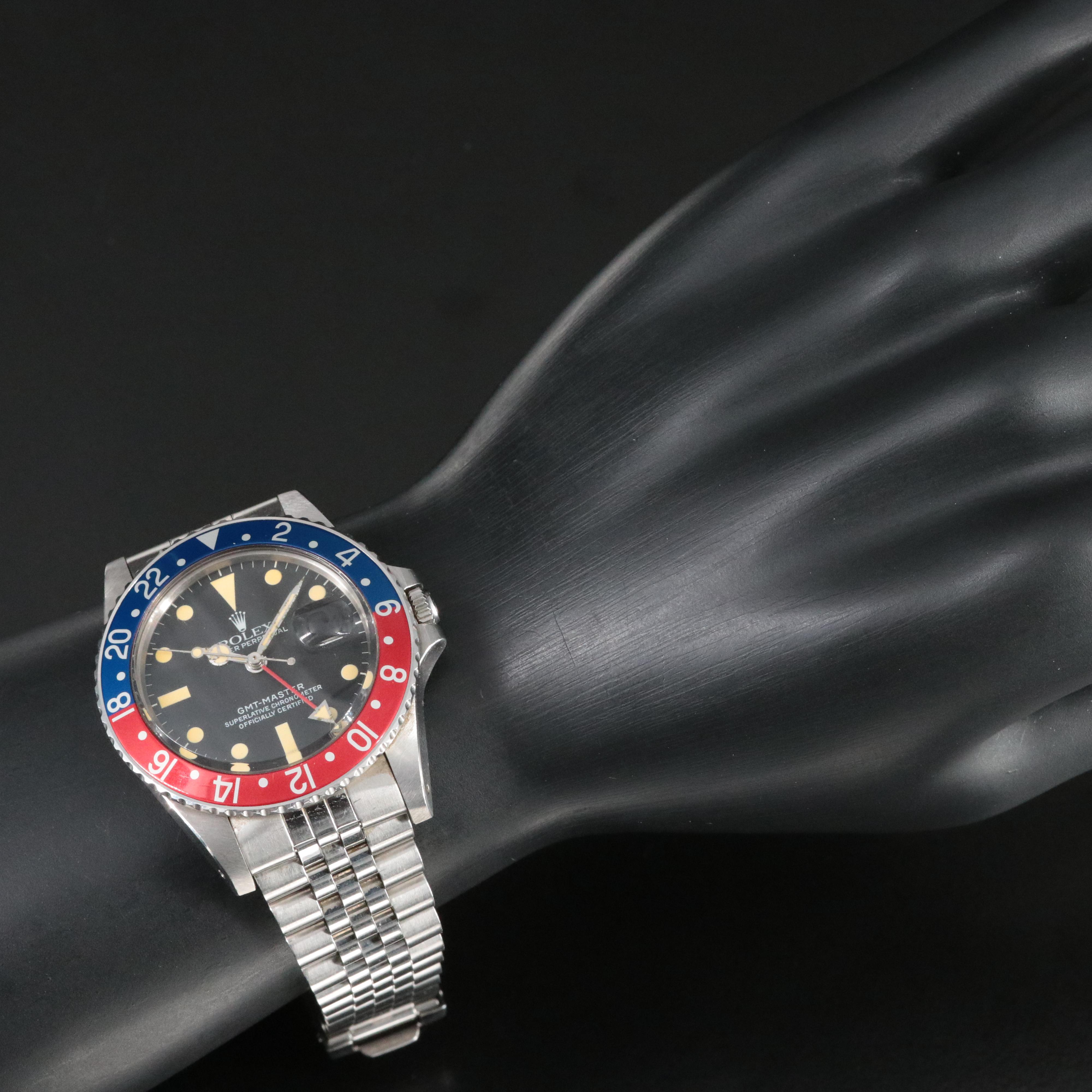 1983 Rolex GMT-Master "Pepsi" Ref. 16750 Date Watch