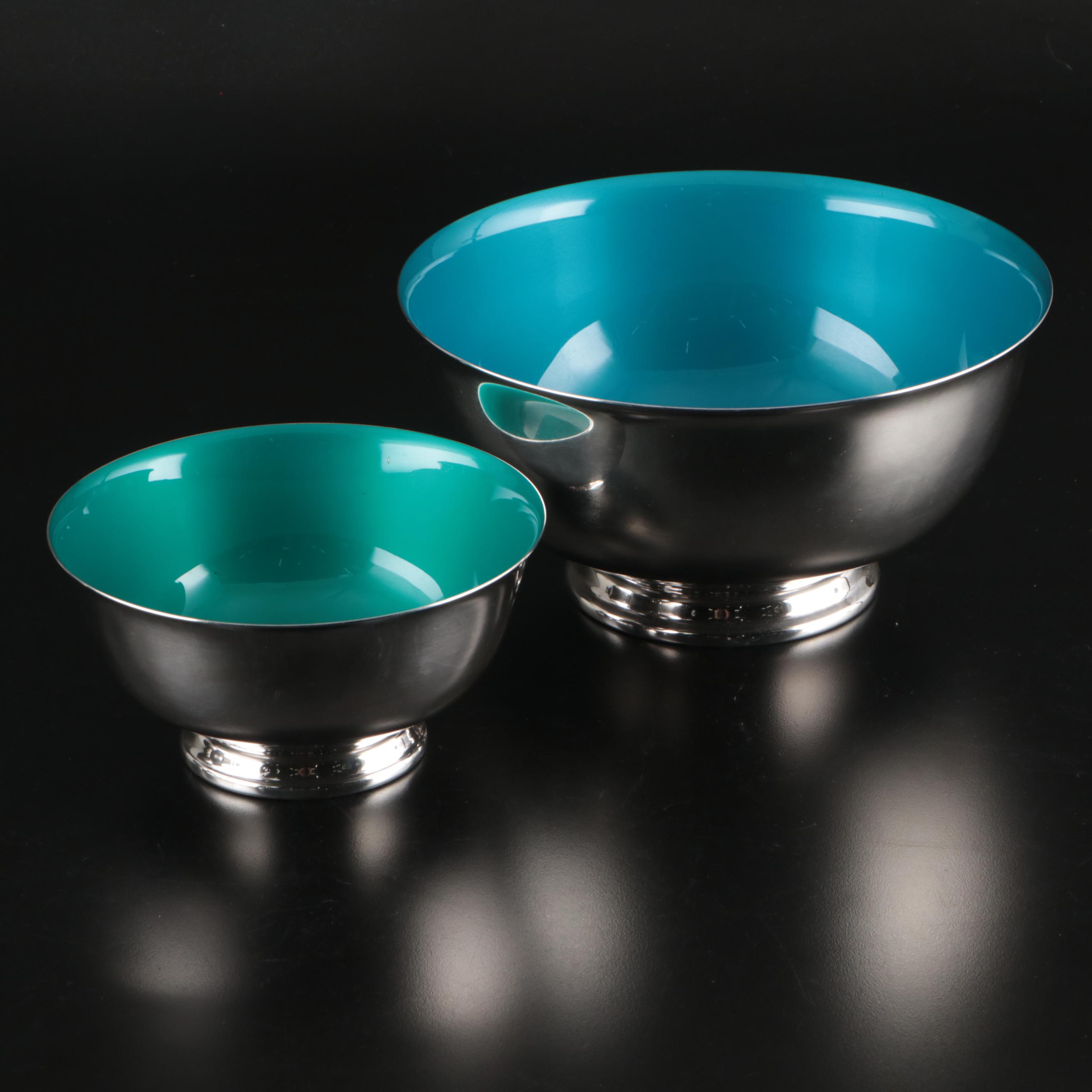 Reed & Barton, Gorham and Academy Silver Plate "Paul Revere" Bowls