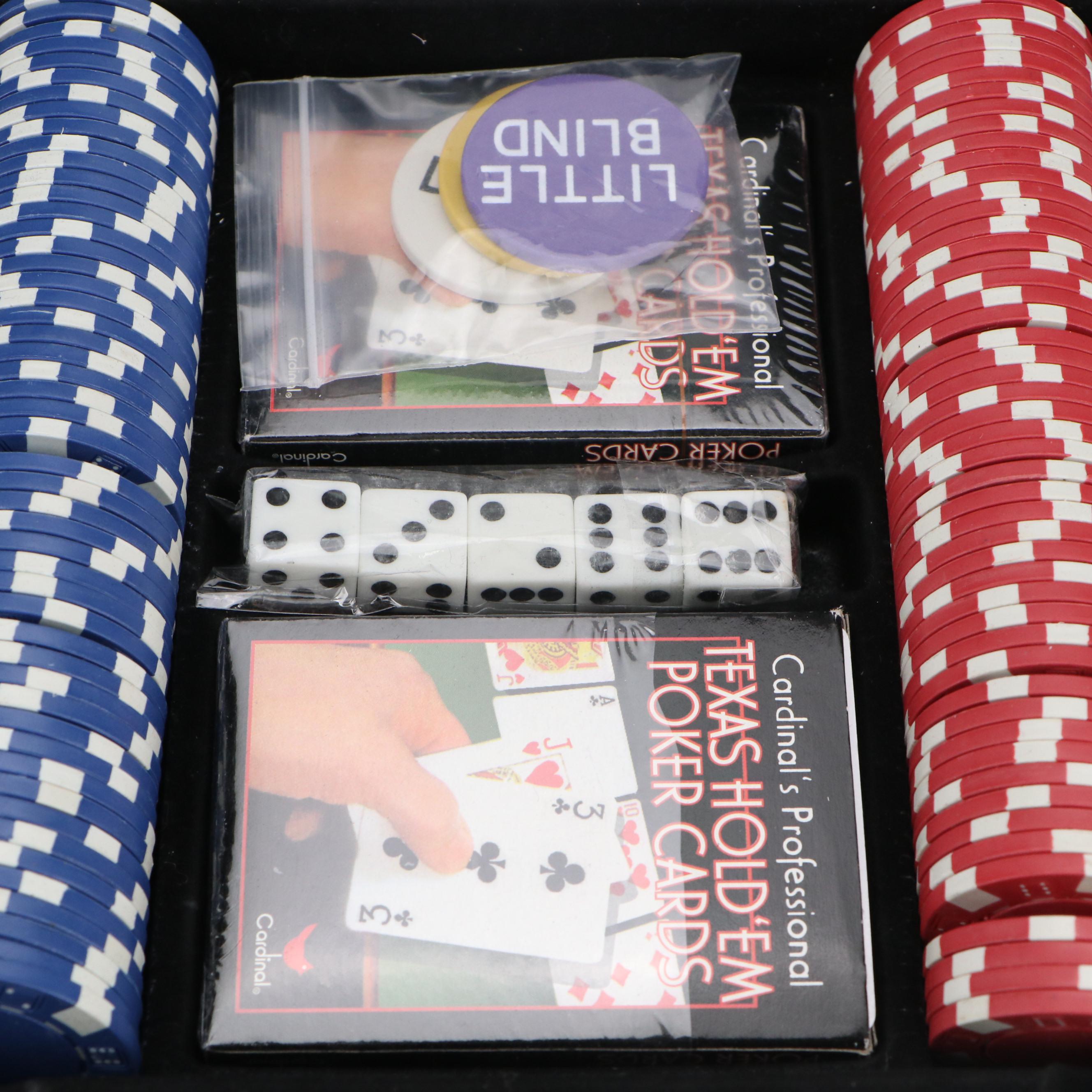 Cardinal's Texas Hold 'Em Tournament Poker Set