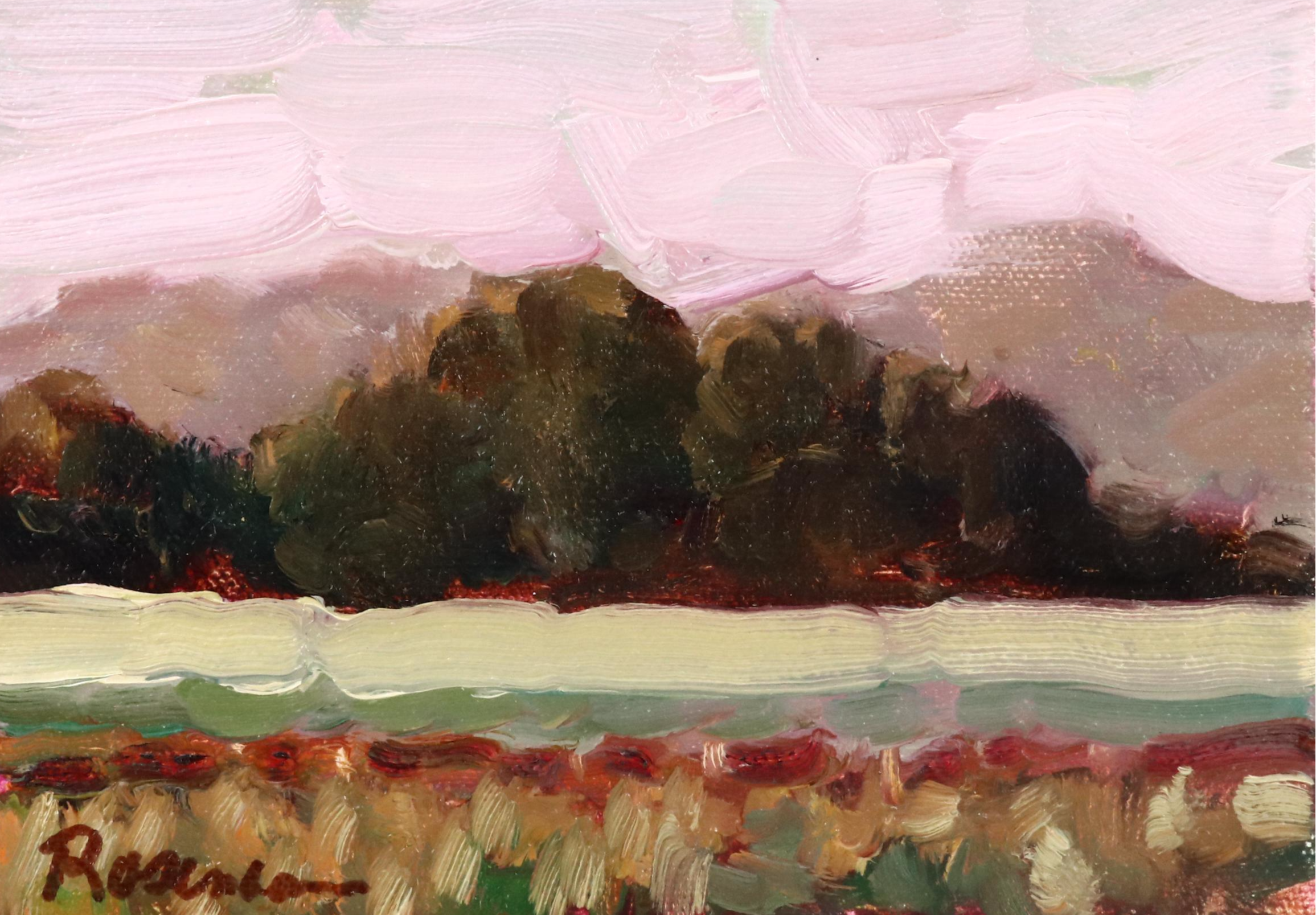 Sally Rosenbaum Landscape Oil Painting, 21st Century