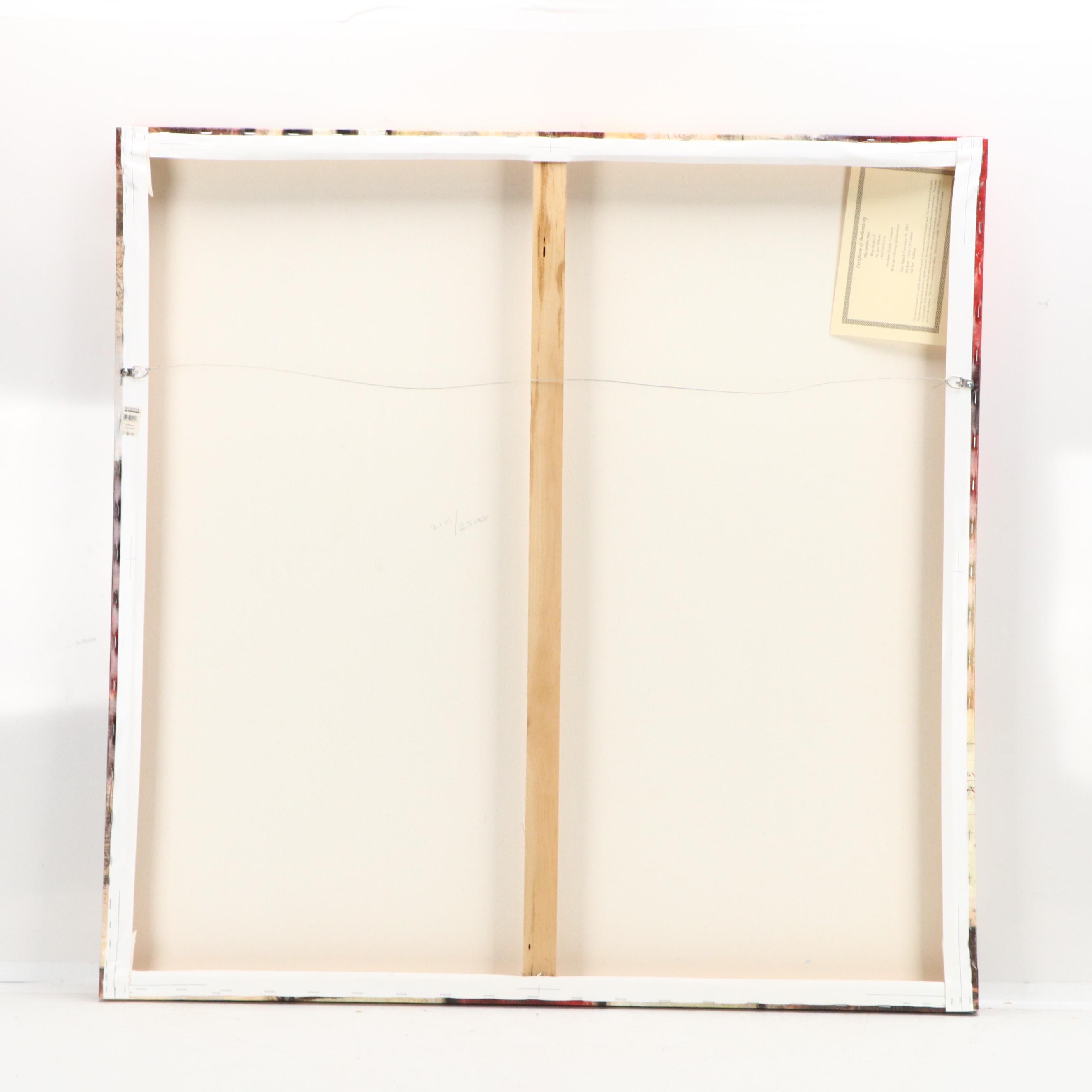 Jane Bellows Still Life Giclée "Wine Bottles II," 2005