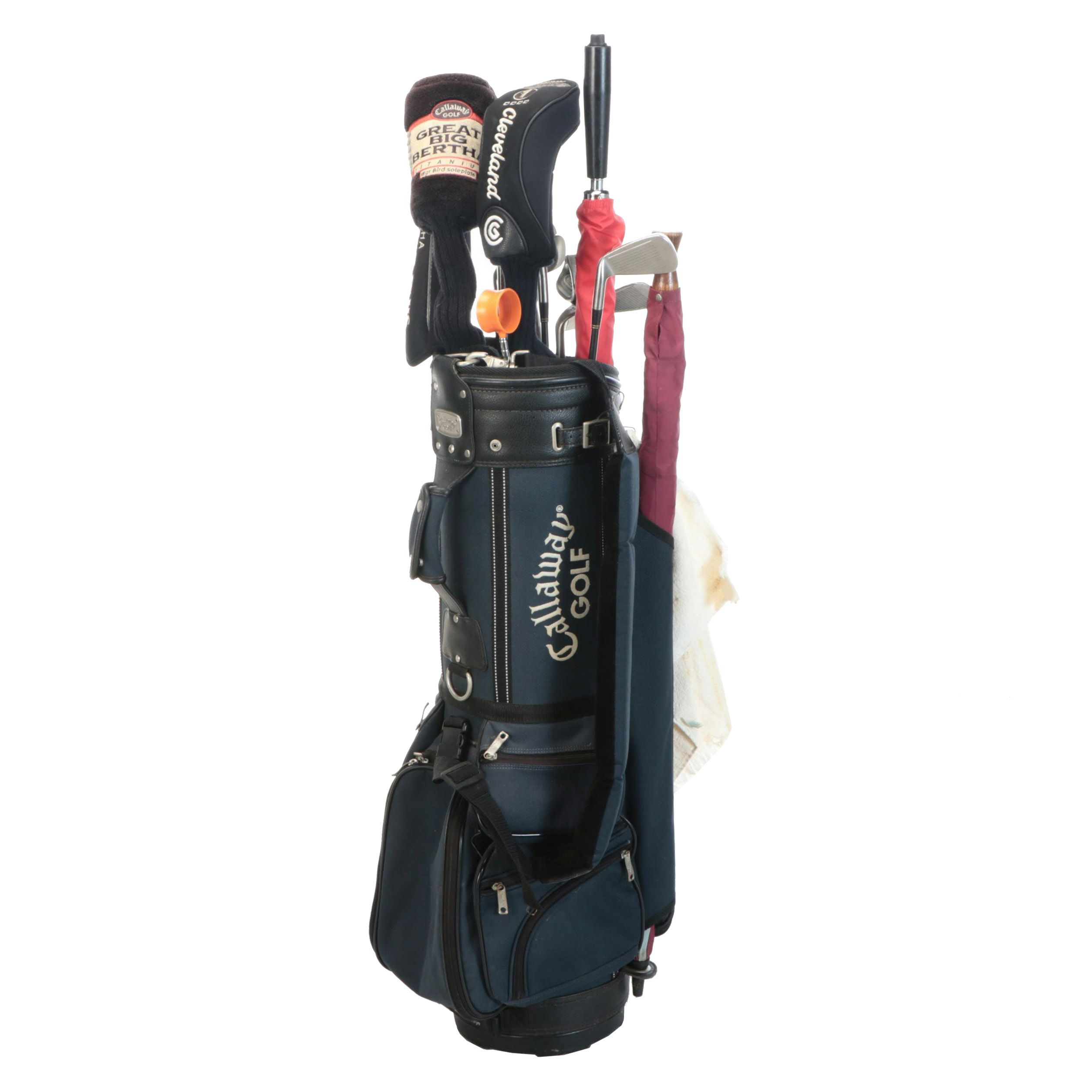 Callaway "Big Bertha," Cleveland Tour Action Irons and Assorted Golf Set