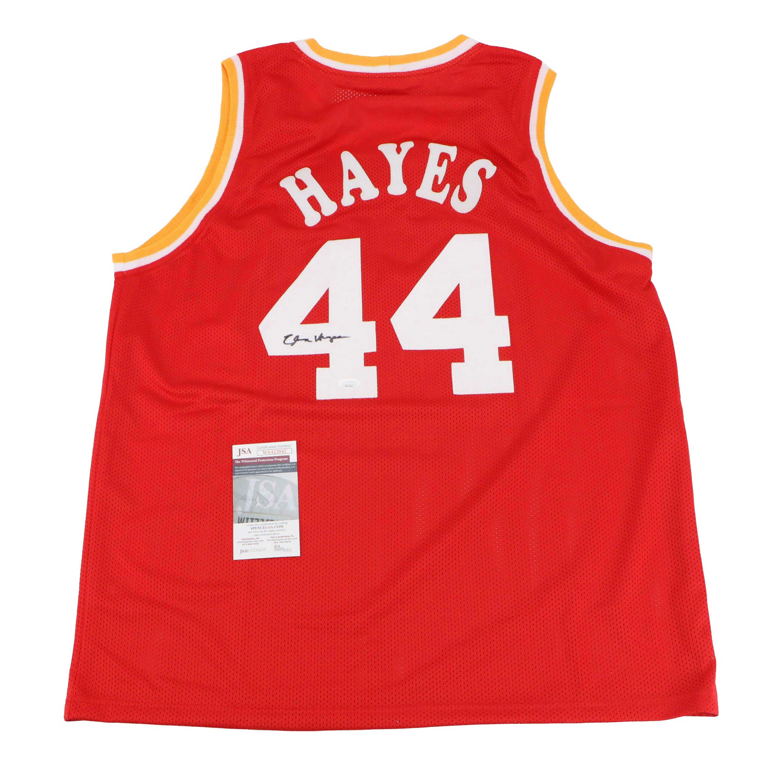 Elvin Hayes Signed Houston Rockets Basketball Jersey, JSA