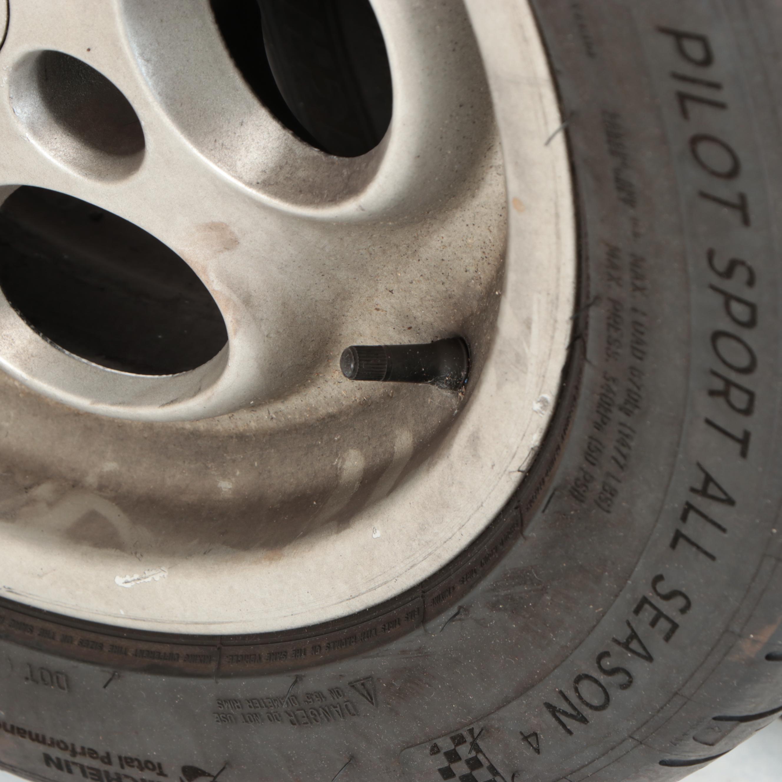 Michelin Pilot Sport All Season 205/55/R16 Wheels with Porsche Phone Dial Rims